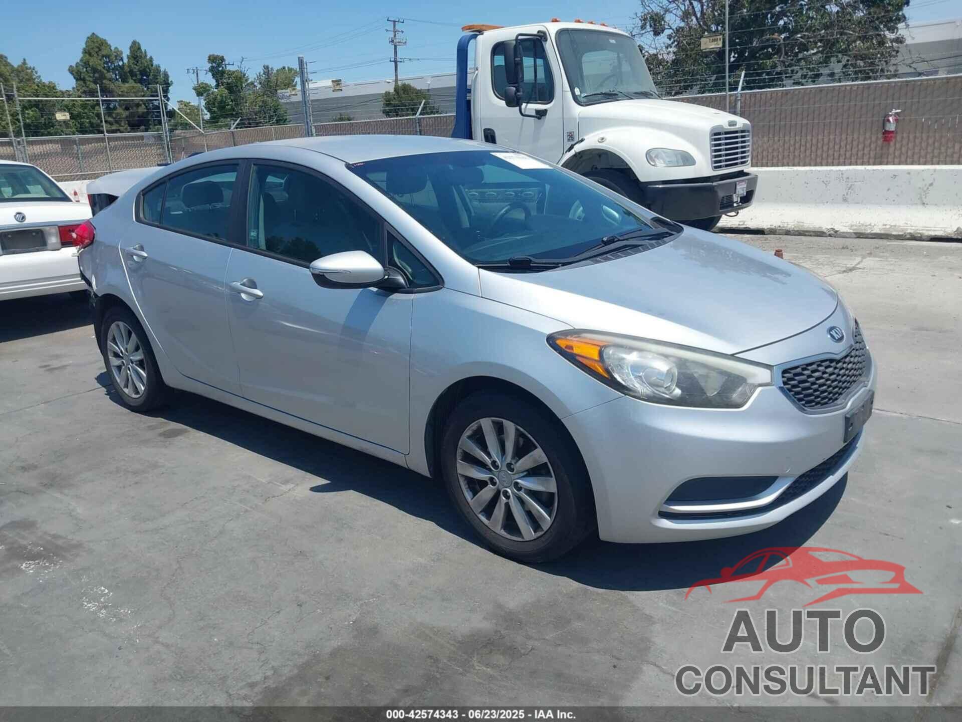 KIA FORTE 2014 - KNAFX4A6XE5166002