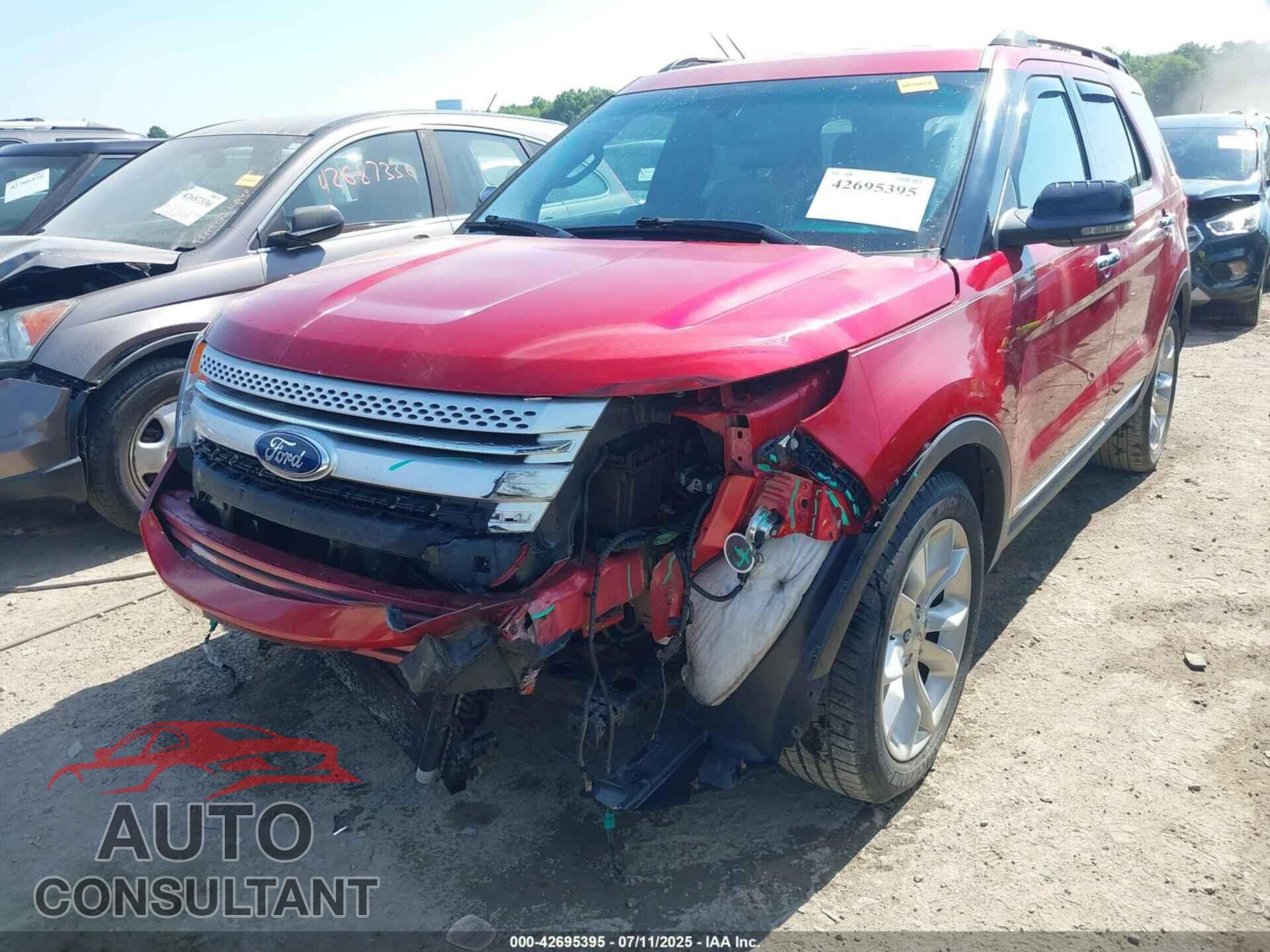 FORD EXPLORER 2012 - 1FMHK7D83CGA08199