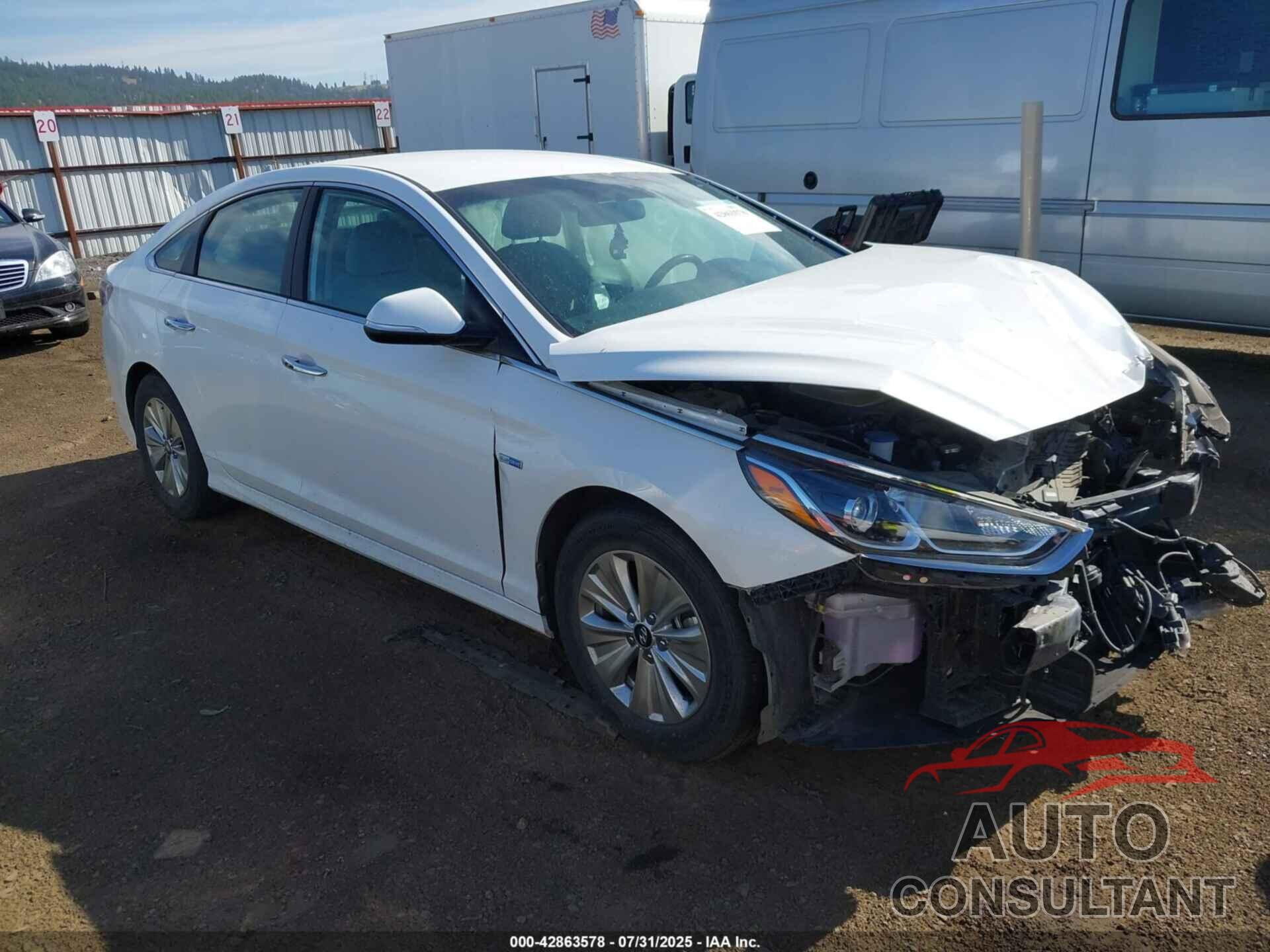 HYUNDAI SONATA HYBRID 2019 - KMHE24L35KA084547