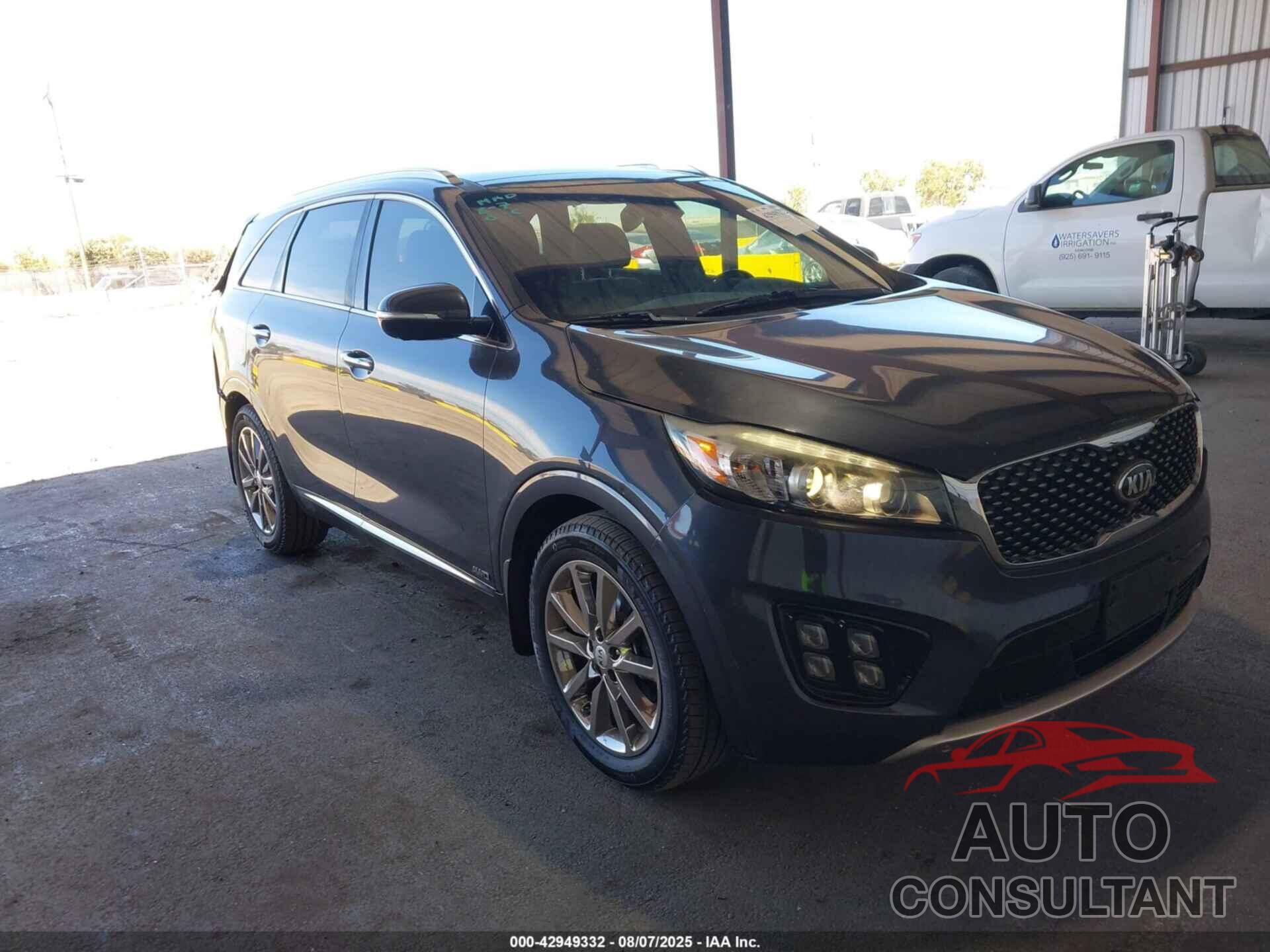 KIA SORENTO 2017 - 5XYPKDA57HG314289