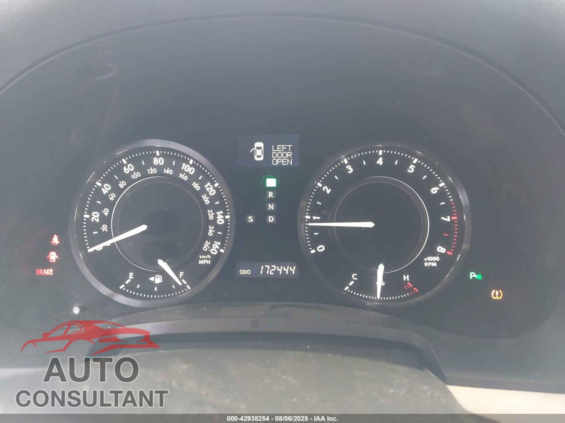 LEXUS IS 250C 2010 - JTHFF2C28A2507296