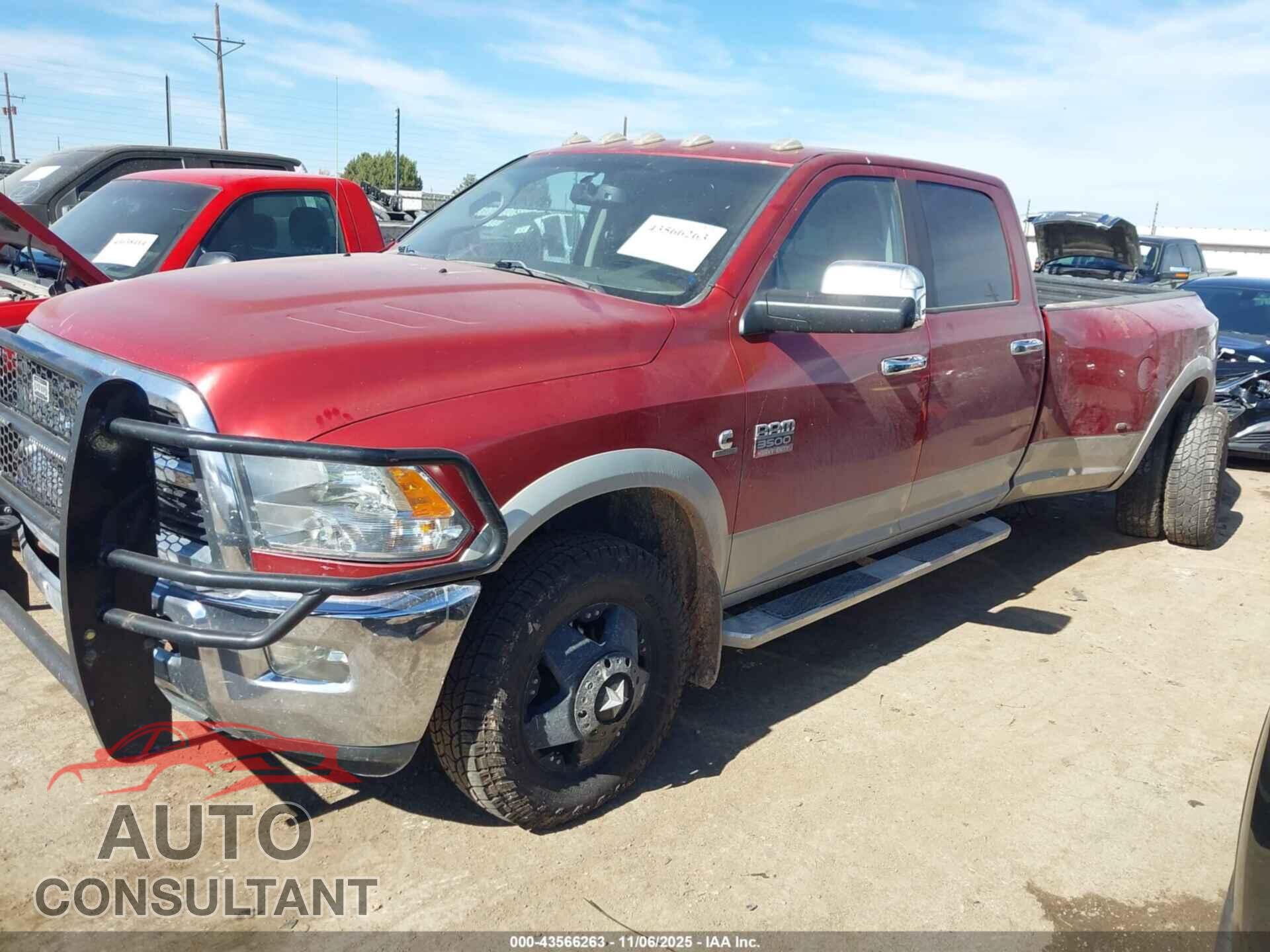 DODGE RAM 3500 2010 - 3D73Y4CL3AG138010