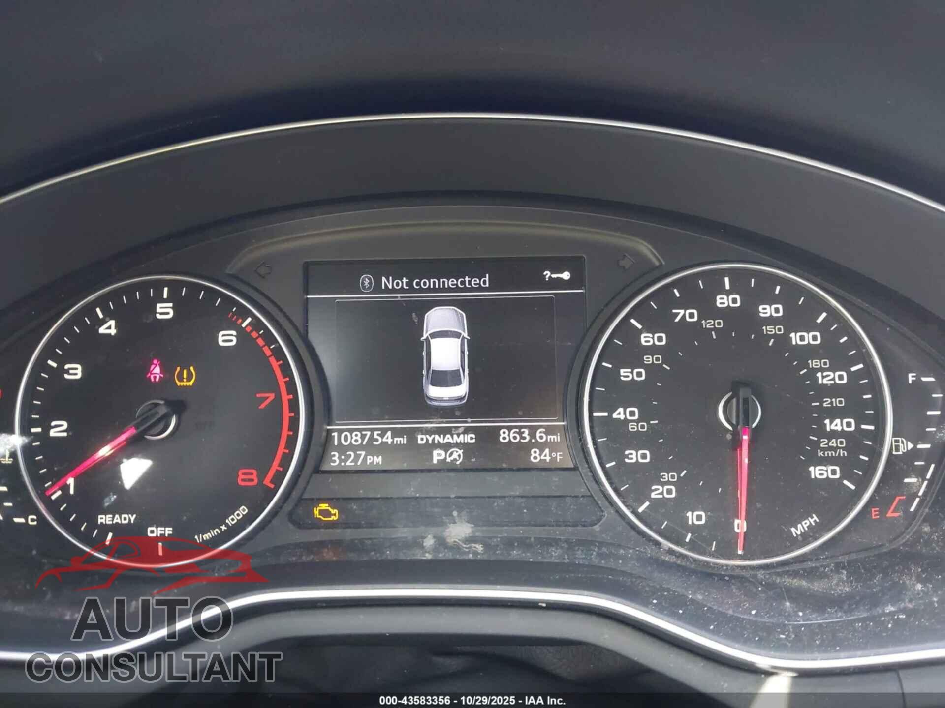 AUDI A4 2017 - WAUGMAF43HN043374