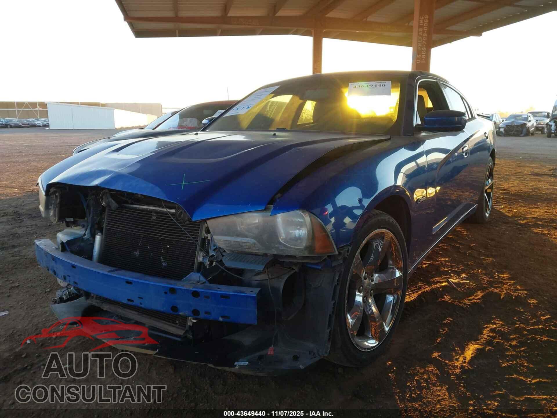 DODGE CHARGER 2012 - 2C3CDXHG7CH244437