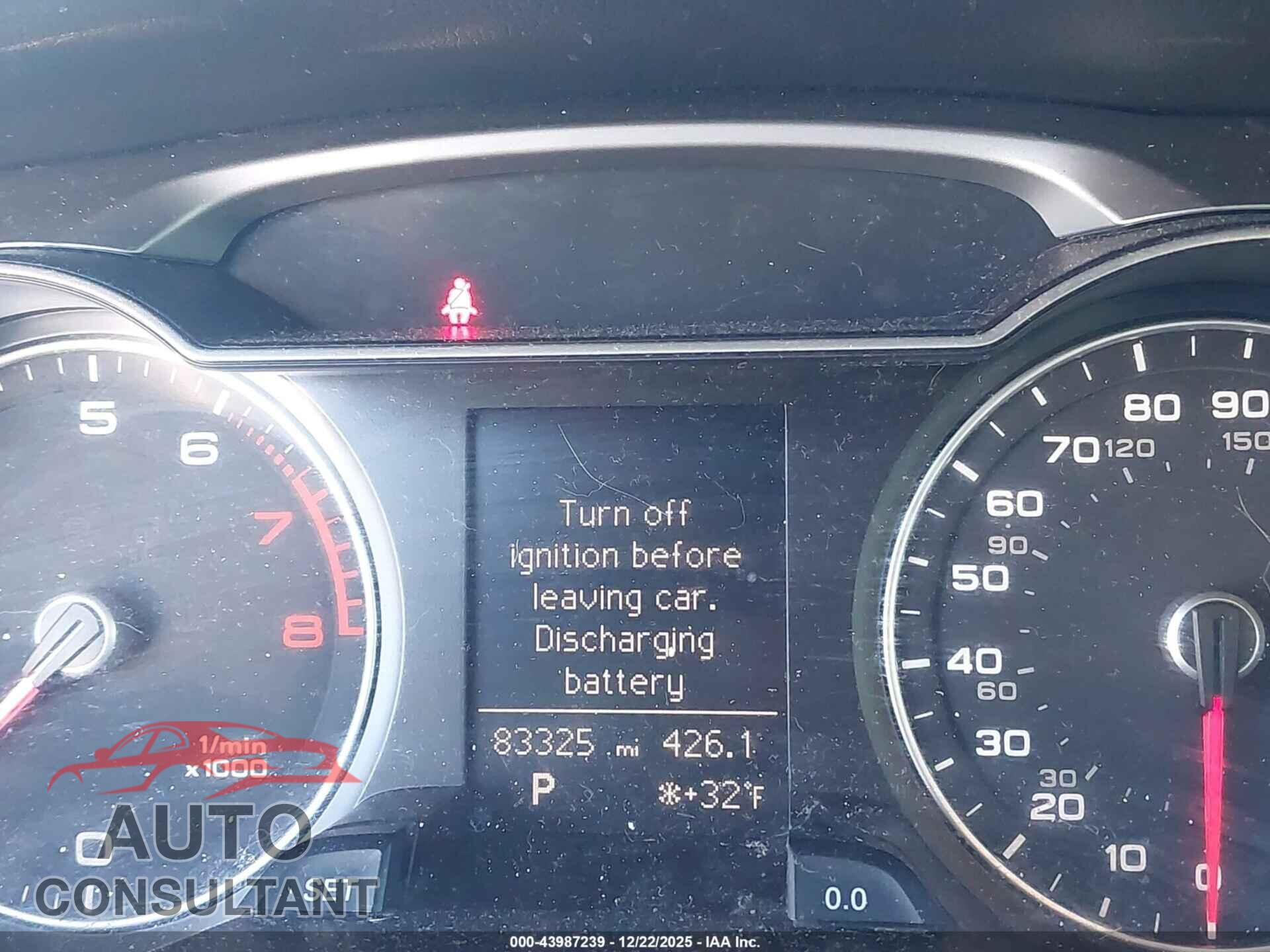 AUDI A4 2013 - WAUBFAFL5DN044581