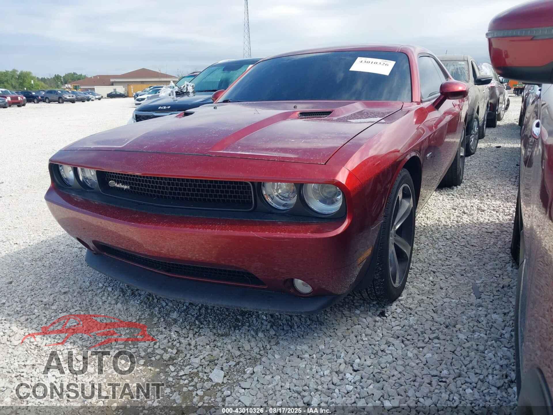 DODGE CHALLENGER 2014 - 2C3CDYAG1EH310998