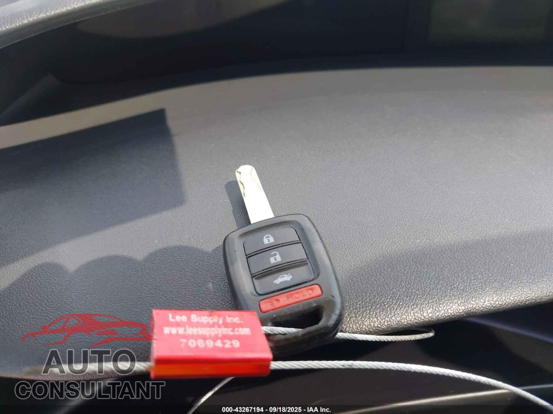 HONDA CIVIC 2015 - 19XFB2F58FE035565