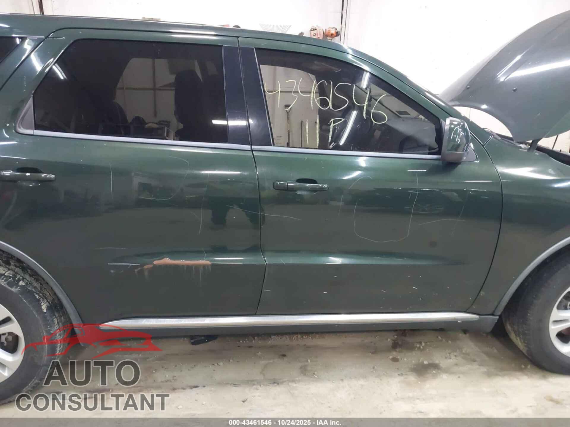 DODGE DURANGO 2011 - 1D4RE2GG9BC618848