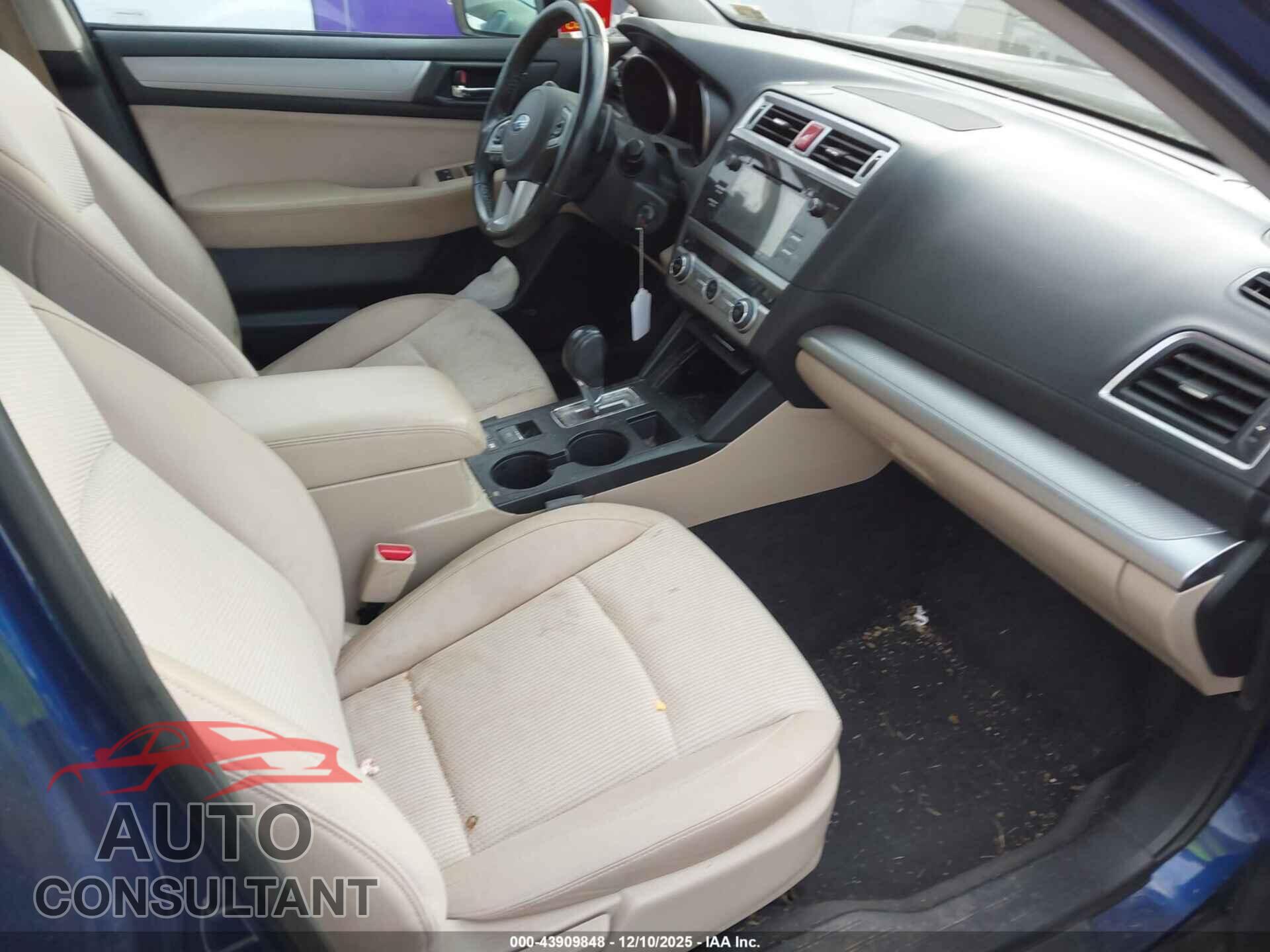 SUBARU OUTBACK 2015 - 4S4BSBHC8F3240087