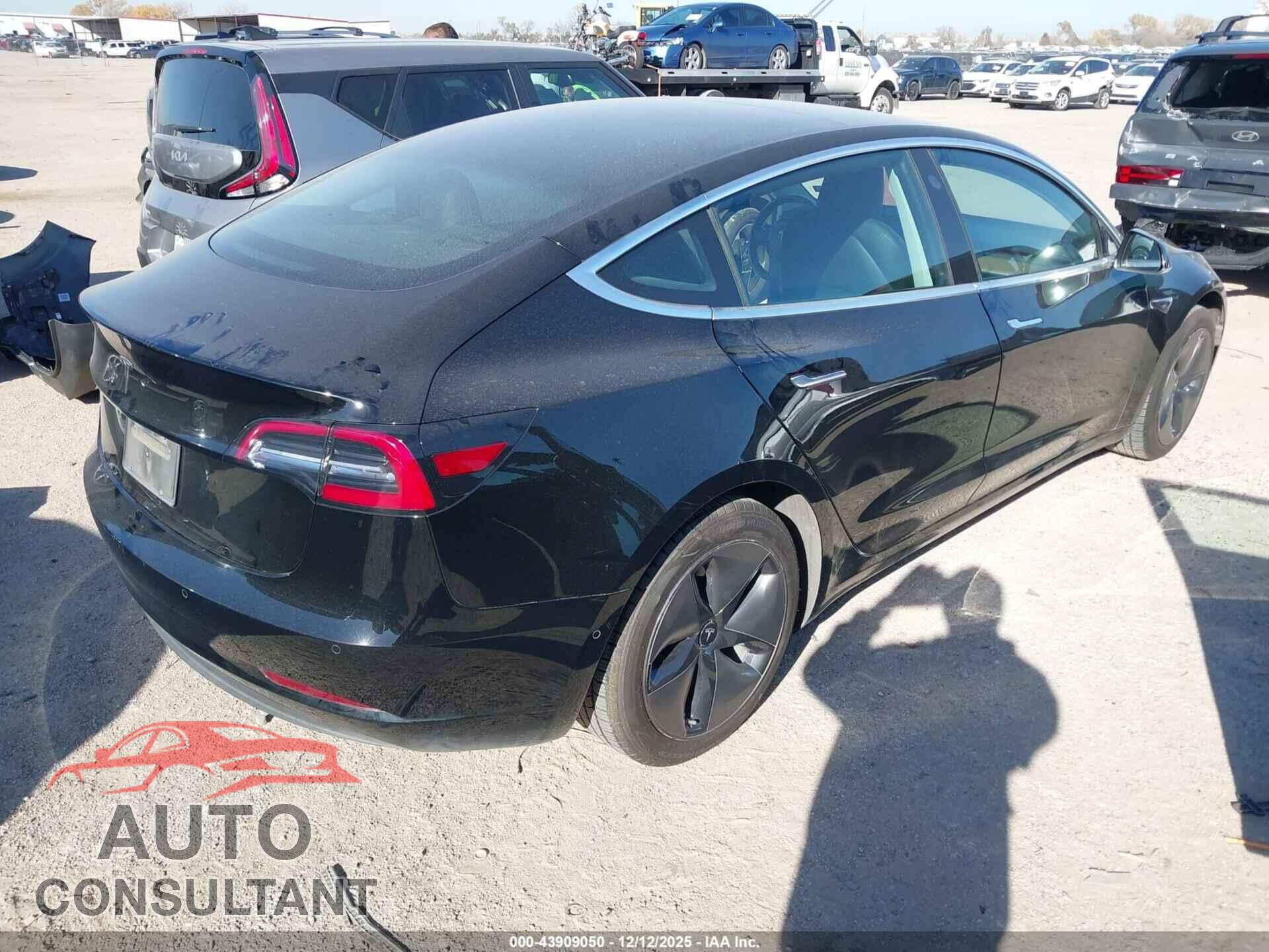 TESLA MODEL 3 2019 - 5YJ3E1EA7KF398558