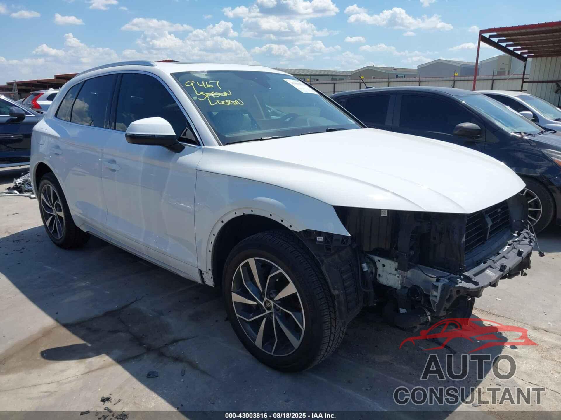 AUDI Q5 2021 - WA1BAAFY2M2095187