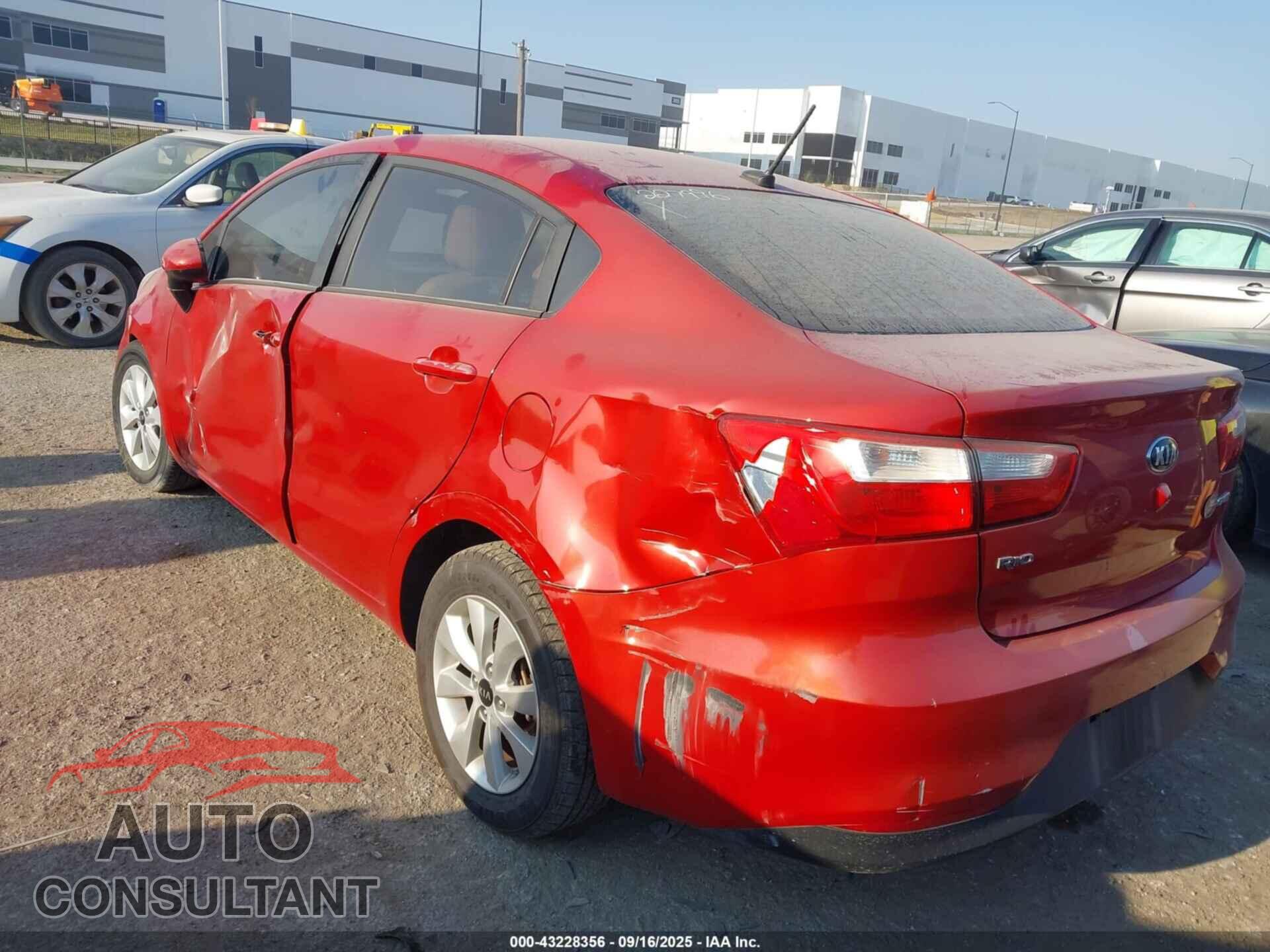 KIA RIO 2017 - KNADN4A33H6052005