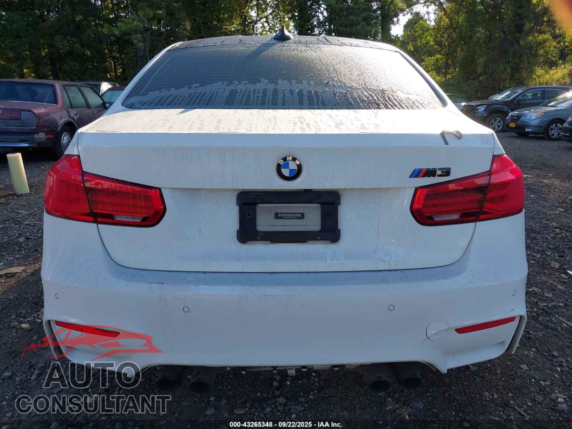 BMW M3 2017 - WBS8M9C38H5G85599