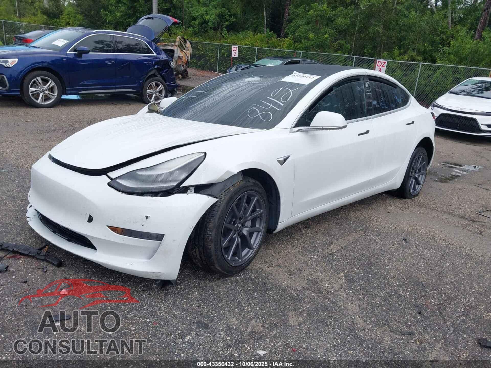 TESLA MODEL 3 2020 - 5YJ3E1EA2LF598412