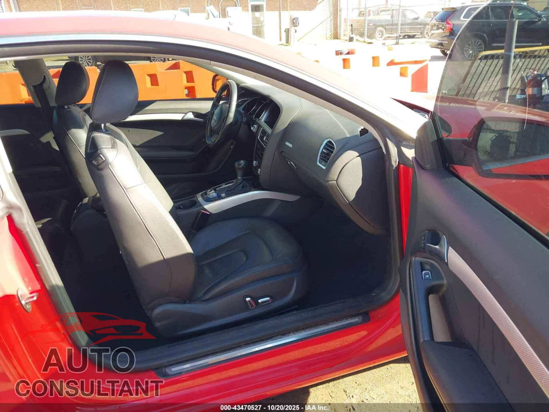 AUDI A5 2013 - WAULFAFR0DA022990