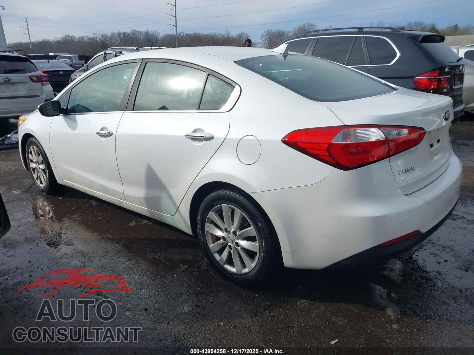 KIA FORTE 2014 - KNAFX4A88E5120489