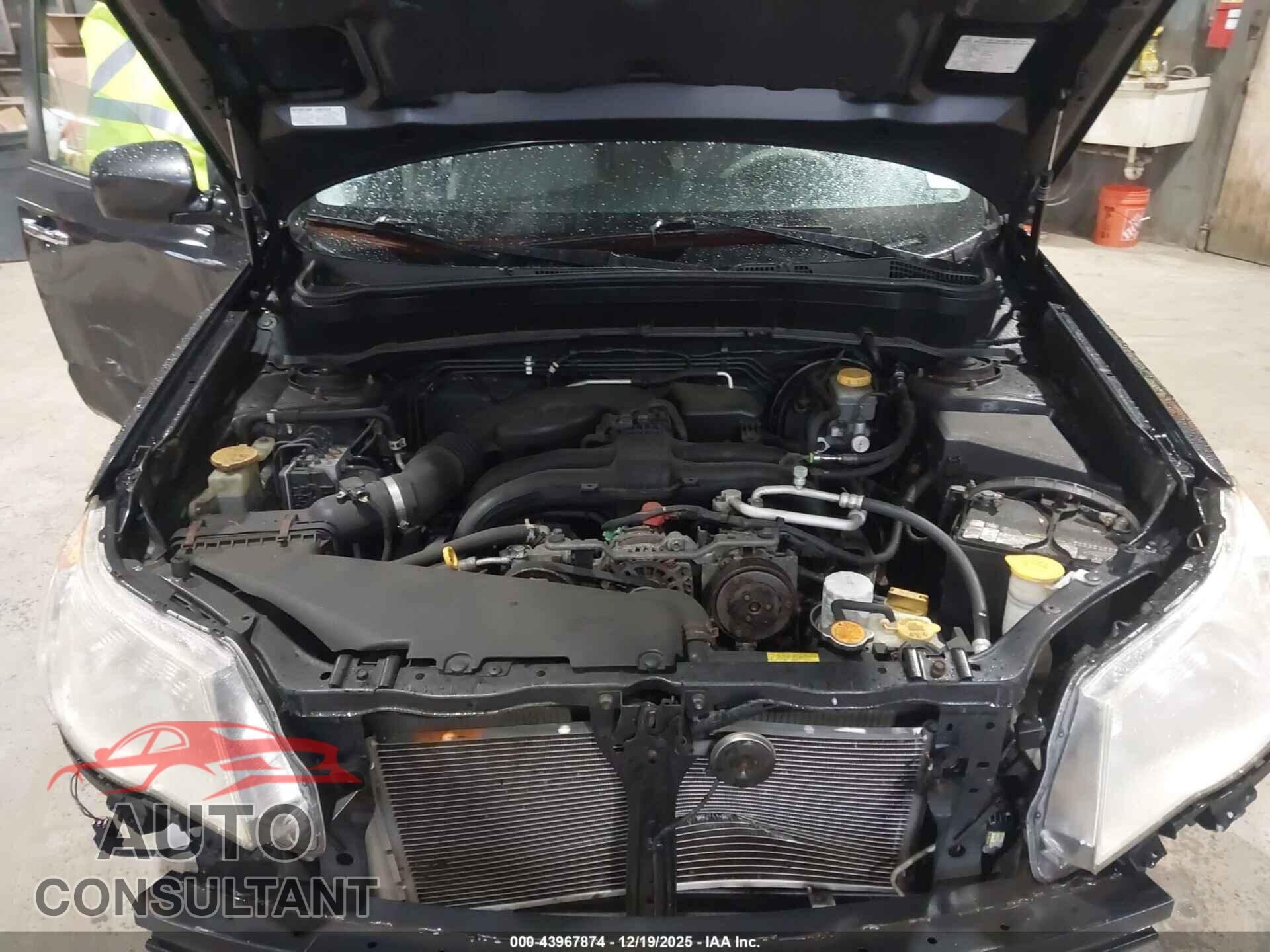 SUBARU FORESTER 2012 - JF2SHADC7CH447380