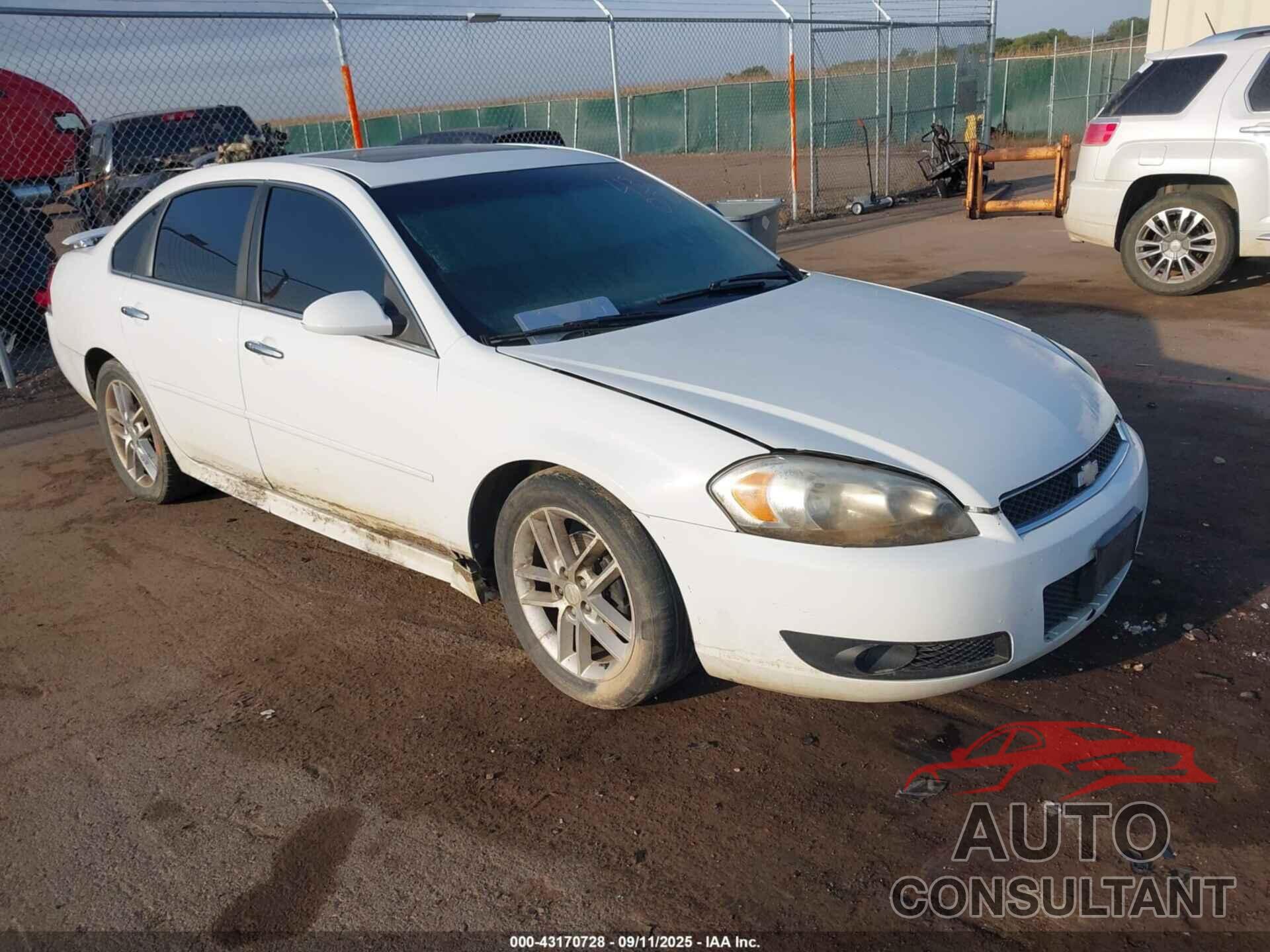 CHEVROLET IMPALA 2013 - 2G1WC5E34D1203591