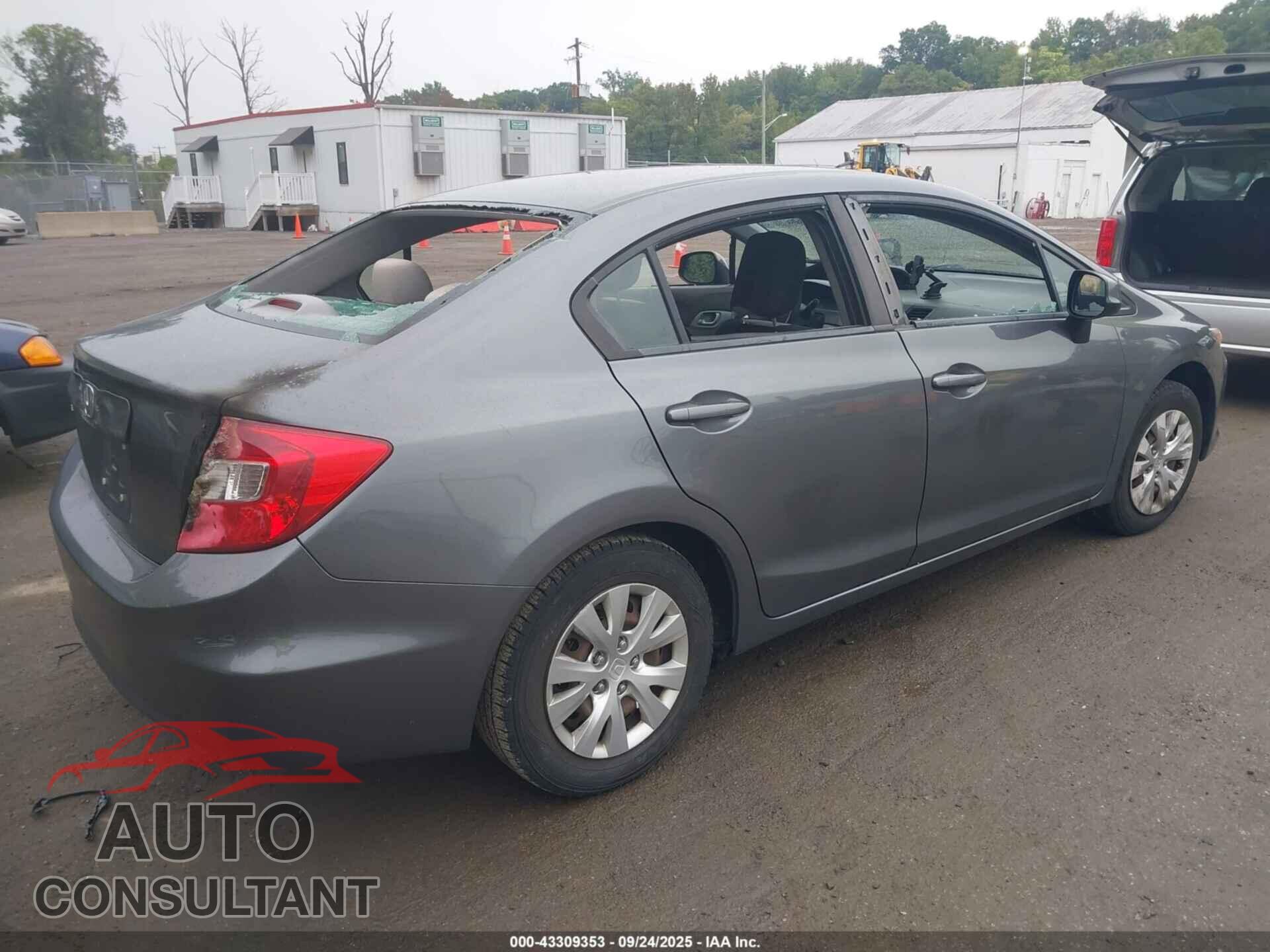 HONDA CIVIC 2012 - 19XFB2F50CE319445
