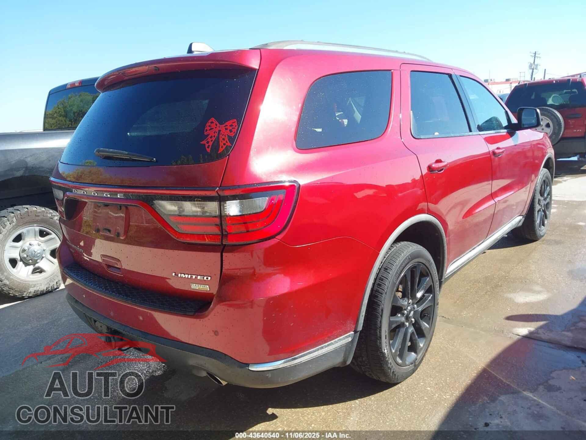 DODGE DURANGO 2014 - 1C4RDJDG3EC596820