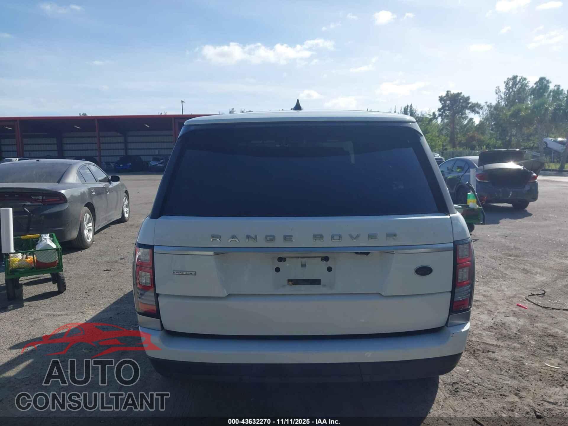 LAND ROVER RANGE ROVER 2017 - SALGS5FE9HA342764