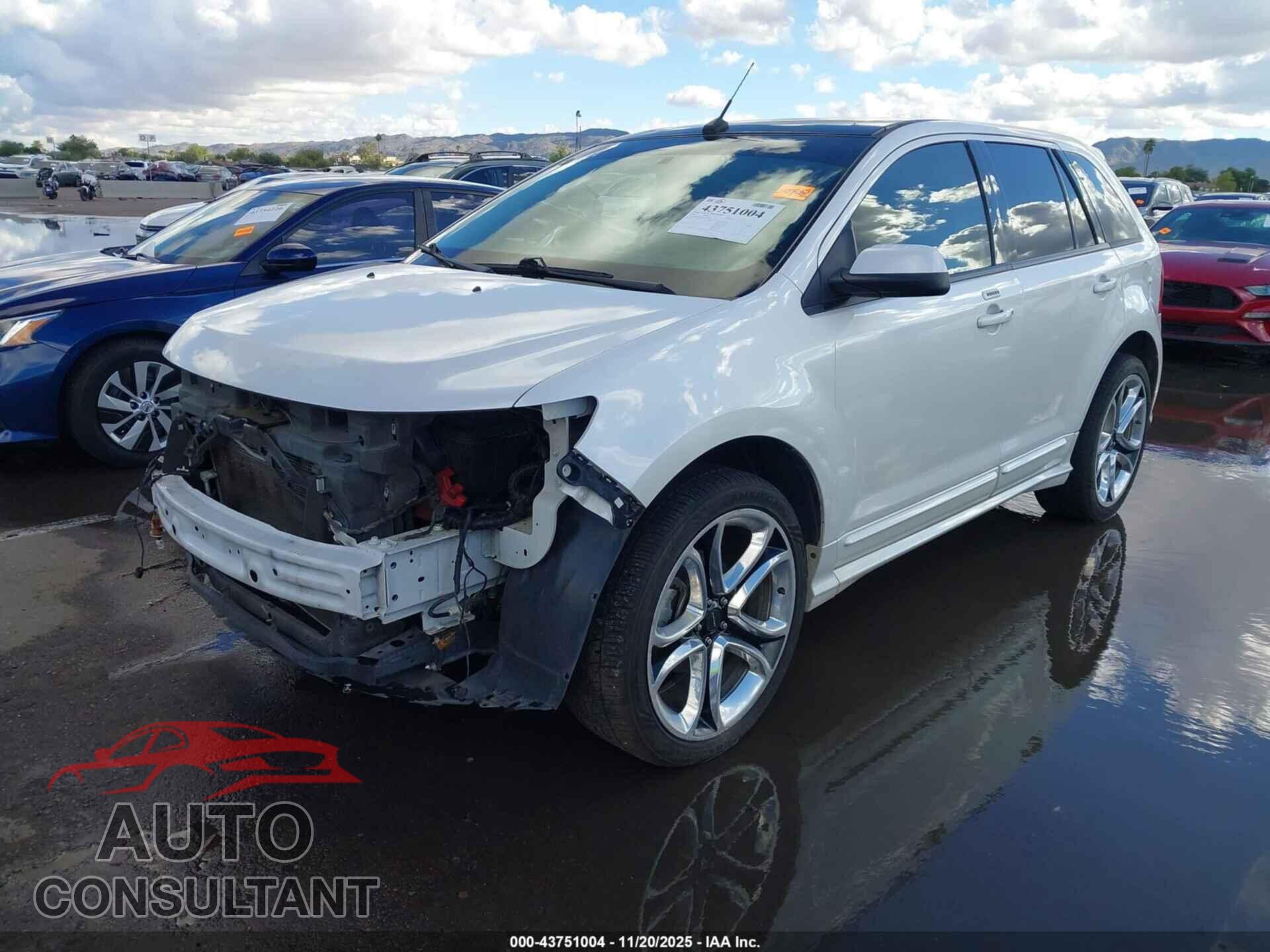 FORD EDGE 2012 - 2FMDK3AK9CBA12949