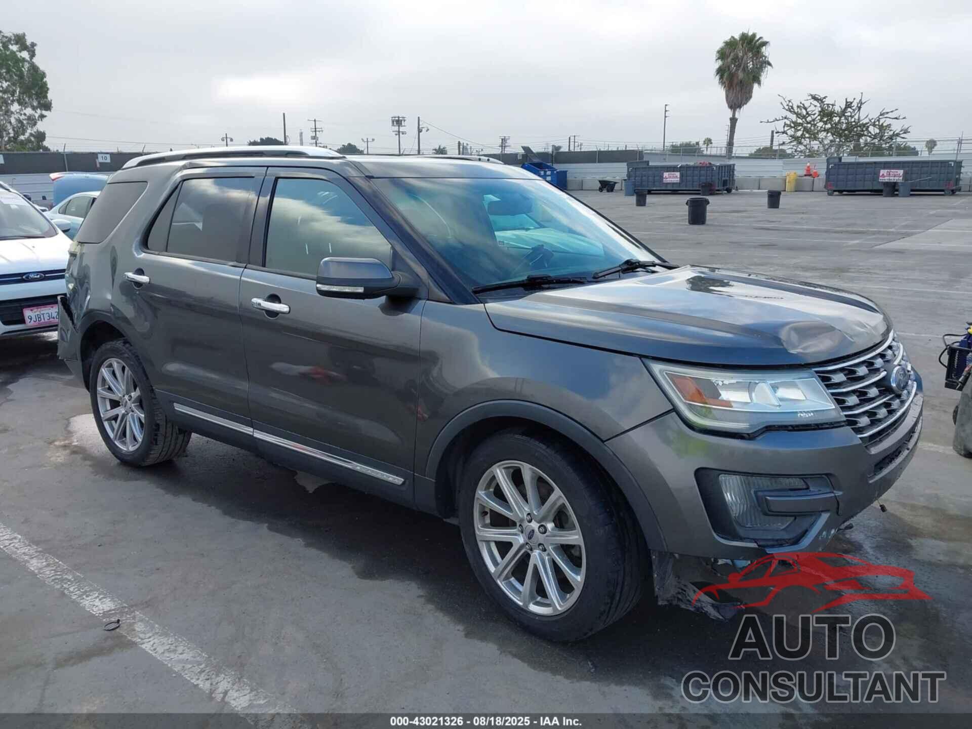 FORD EXPLORER 2016 - 1FM5K7F89GGB64303