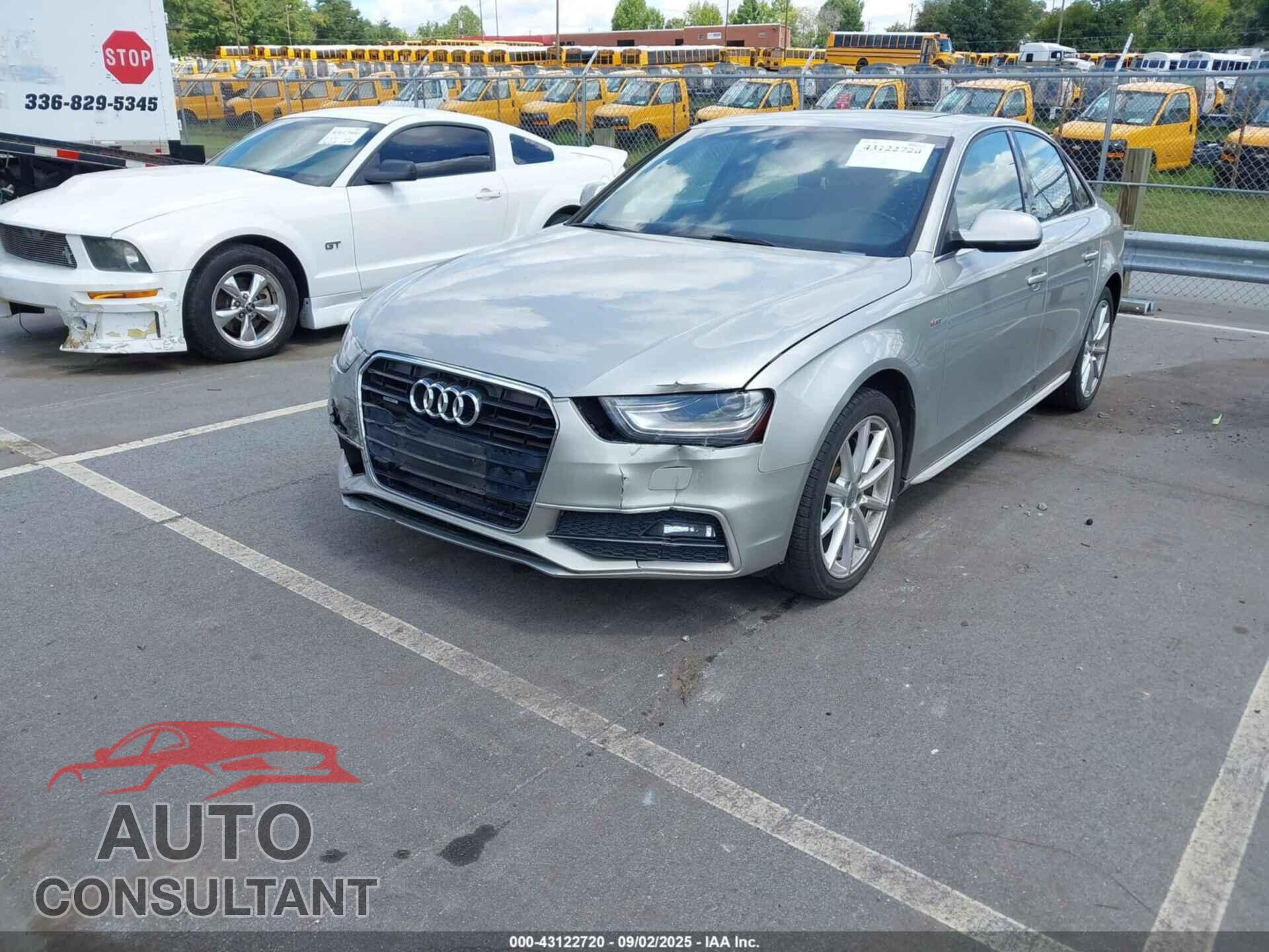 AUDI A4 2014 - WAUFFAFL3EA067223