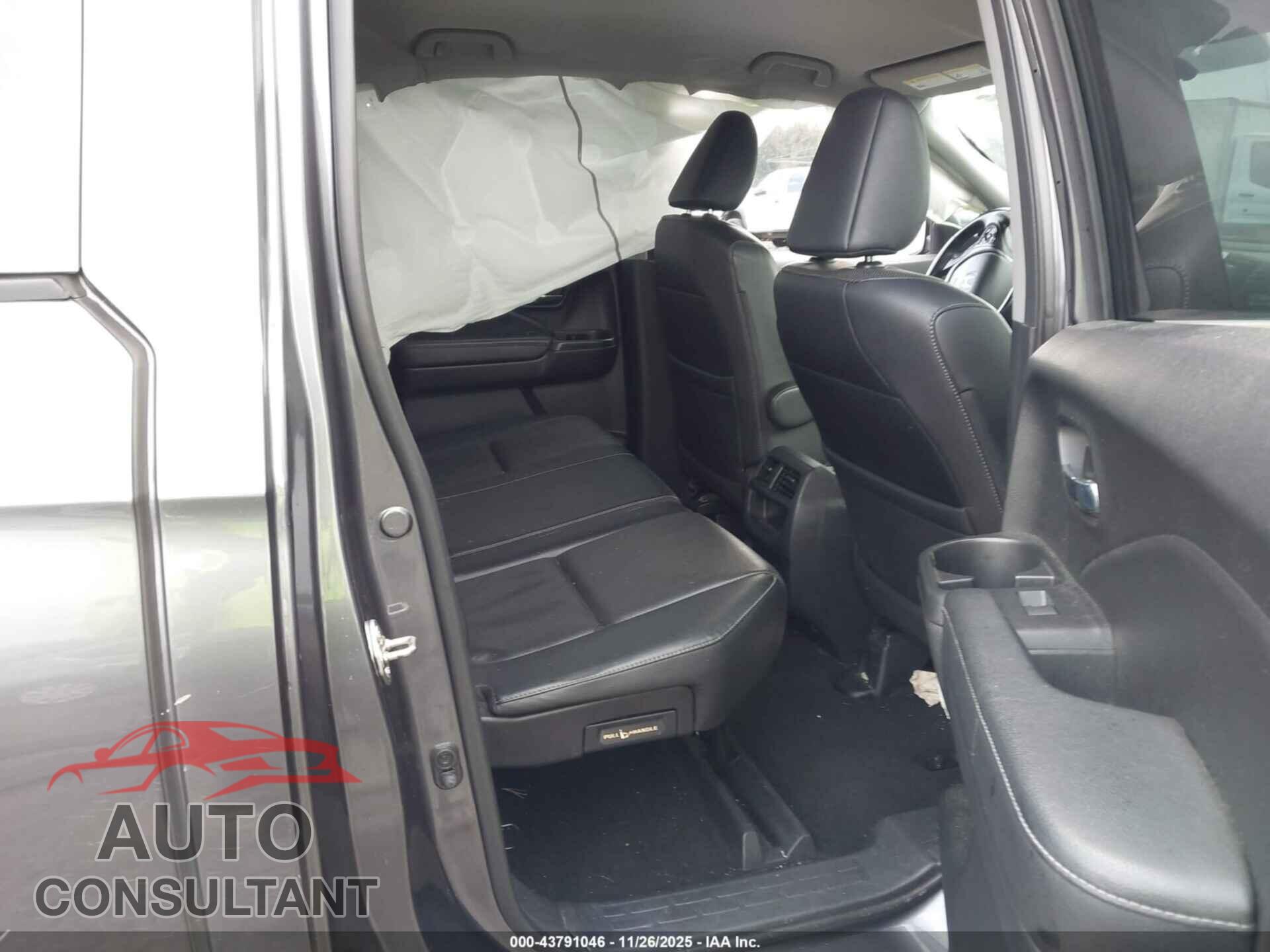 HONDA RIDGELINE 2017 - 5FPYK3F62HB028607