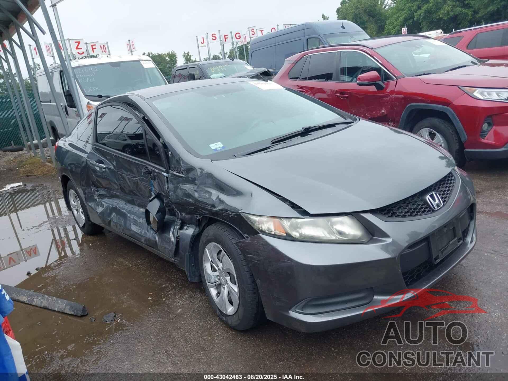 HONDA CIVIC 2013 - 2HGFG3B52DH525614