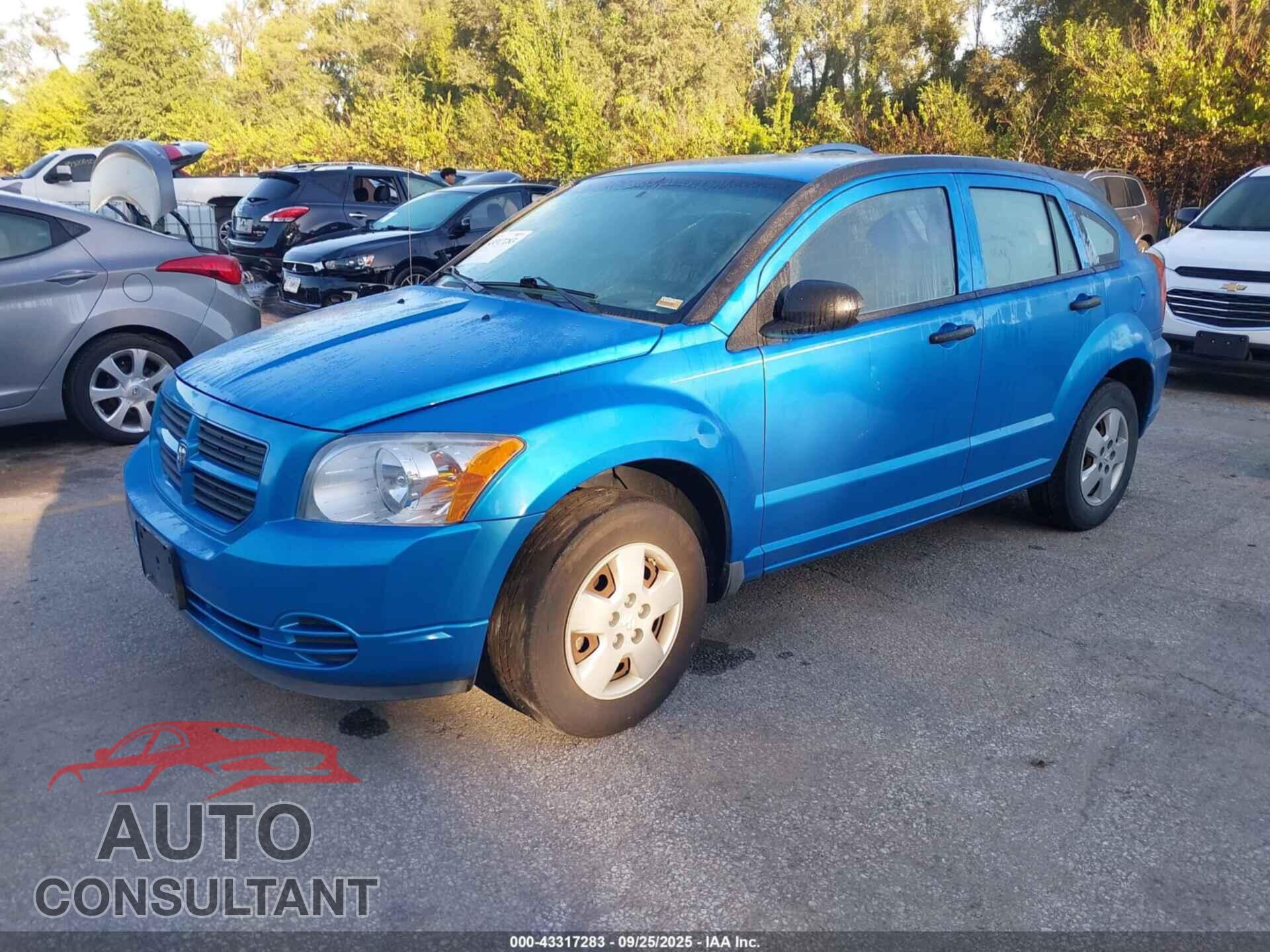 DODGE CALIBER 2009 - 1B3HB28A79D152077