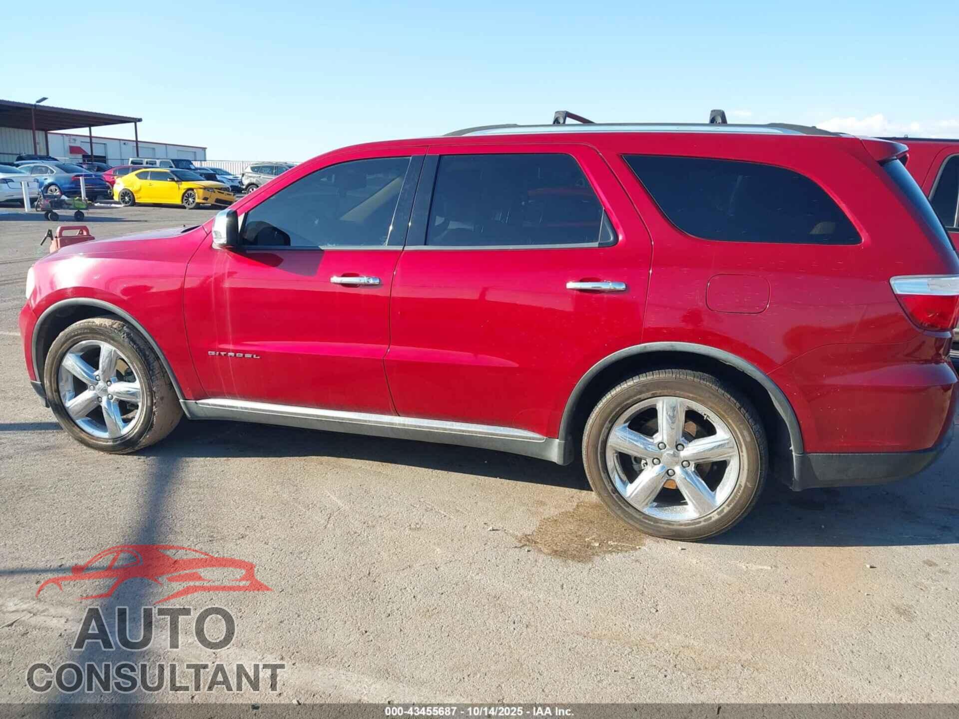 DODGE DURANGO 2011 - 1D4SE5GT2BC594473