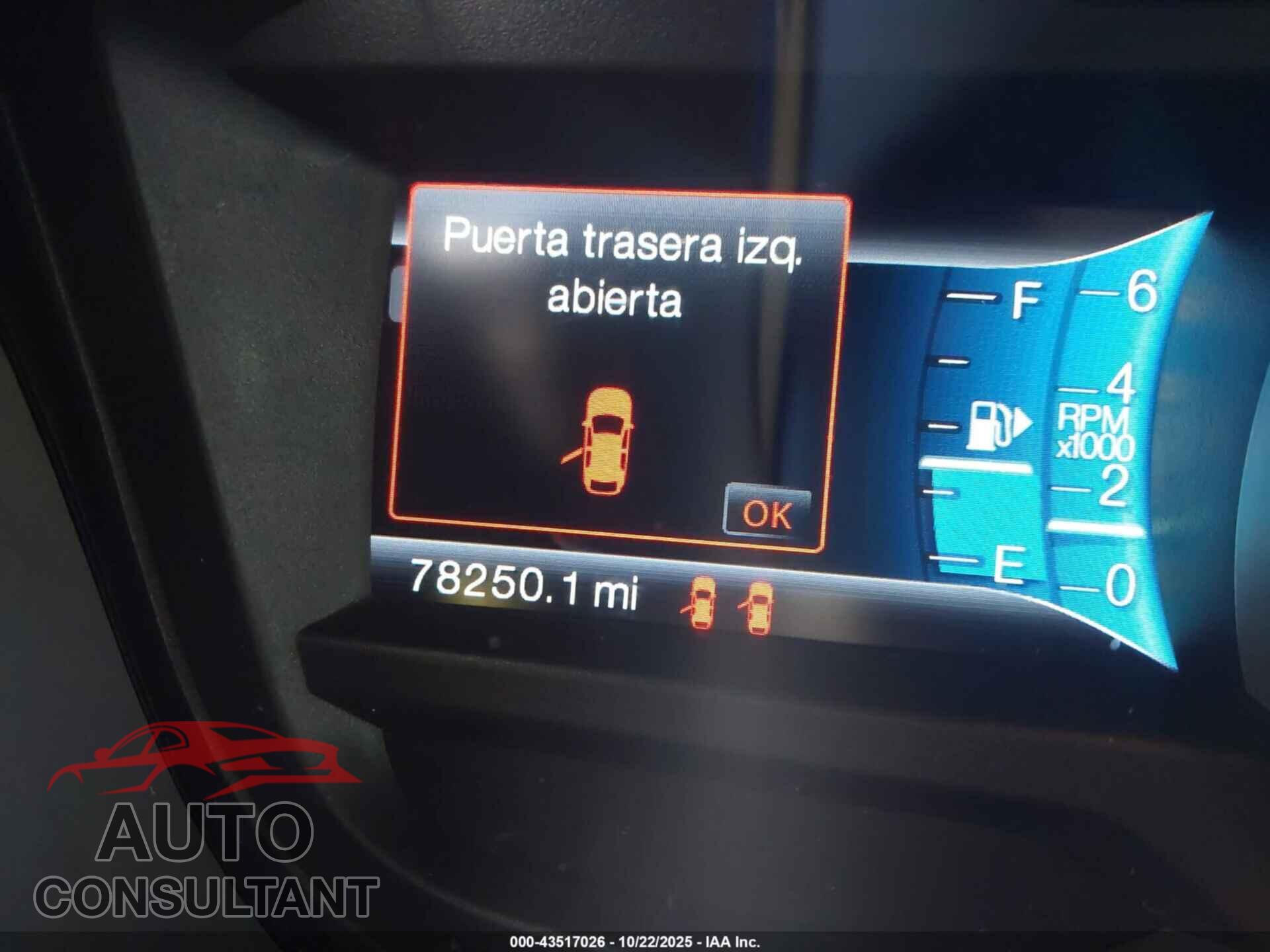 FORD EXPLORER 2015 - 1FM5K8D87FGA17243
