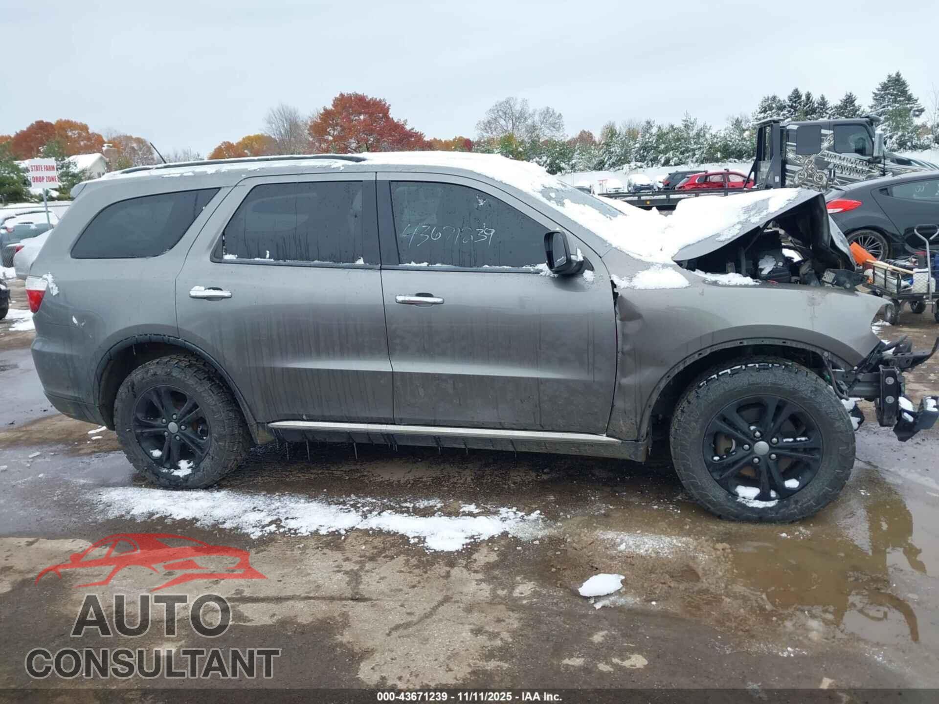 DODGE DURANGO 2013 - 1C4RDJDG5DC602180