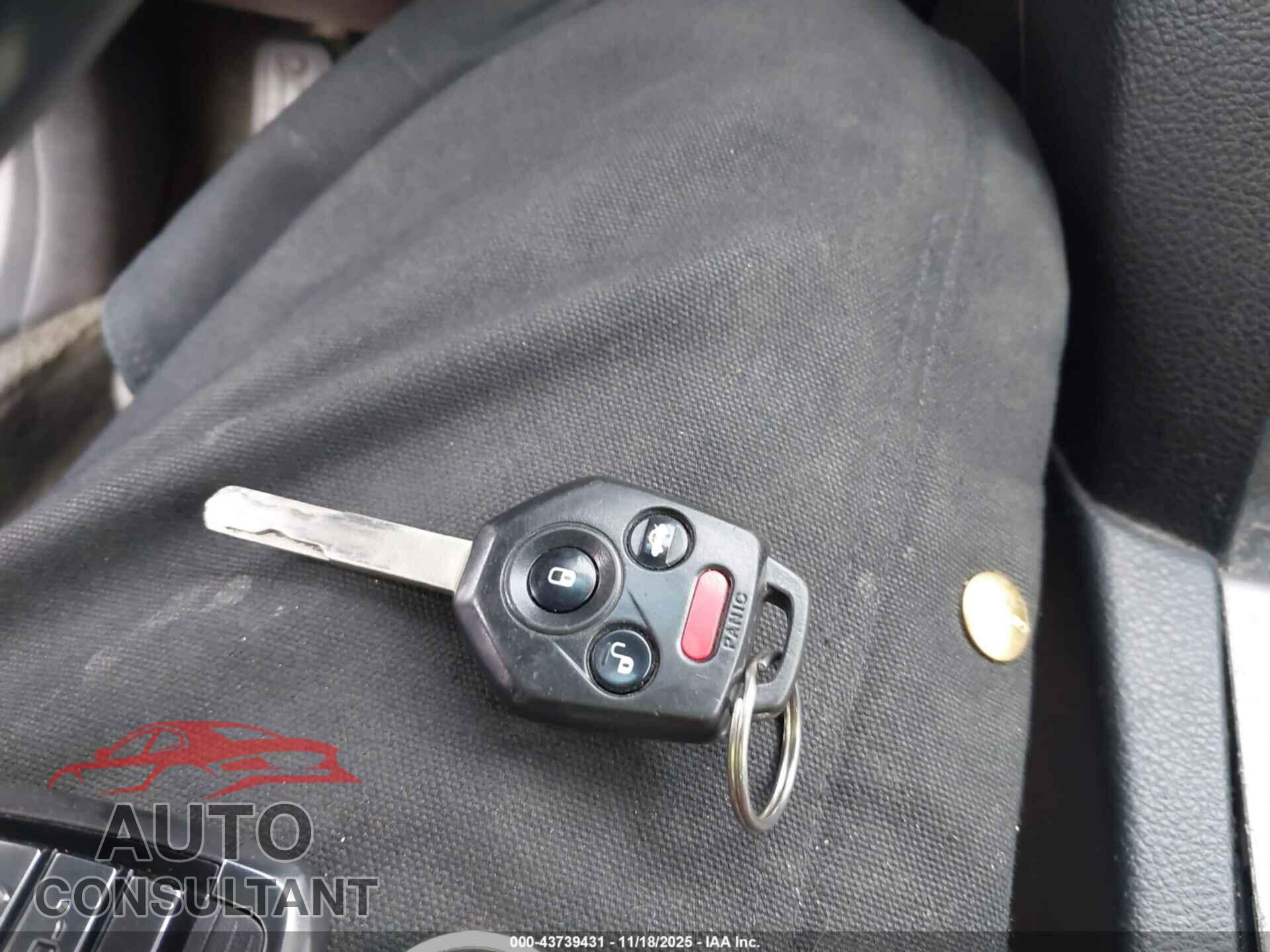 SUBARU OUTBACK 2012 - 4S4BRBCC1C3301231