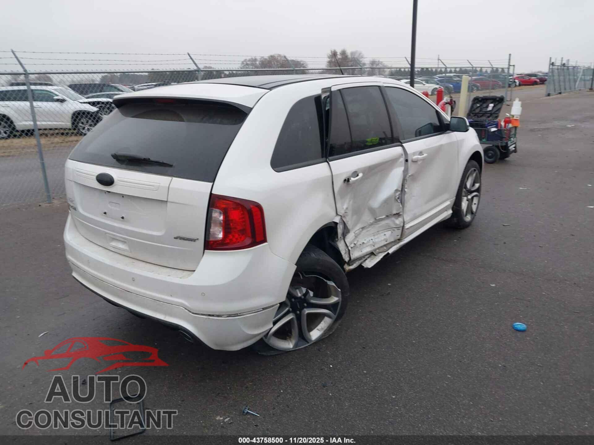 FORD EDGE 2014 - 2FMDK3AKXEBA89347