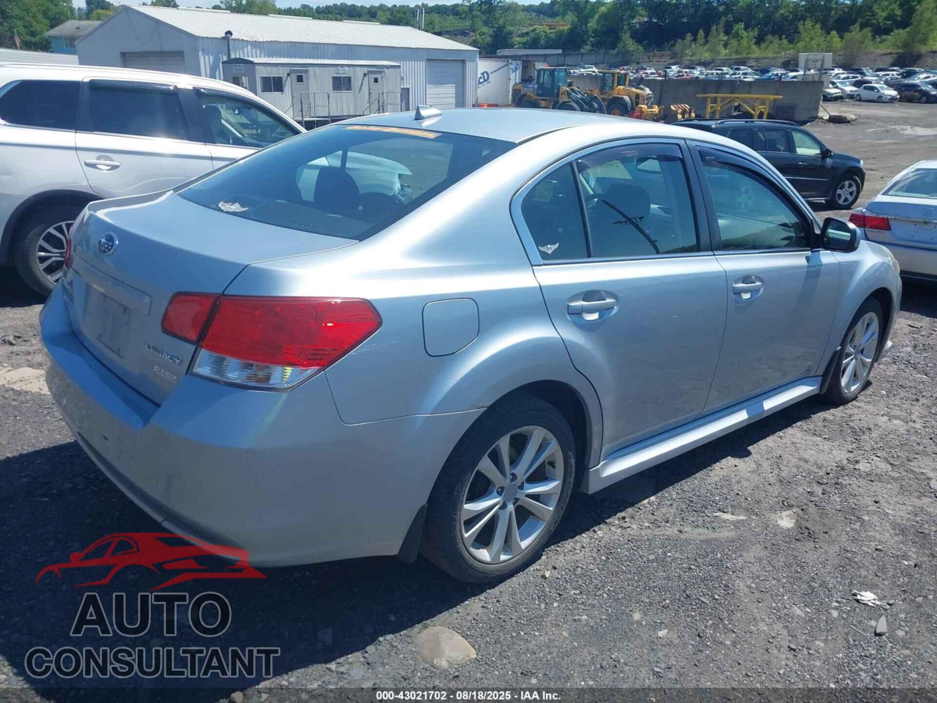 SUBARU LEGACY 2014 - 4S3BMBD61E3028130