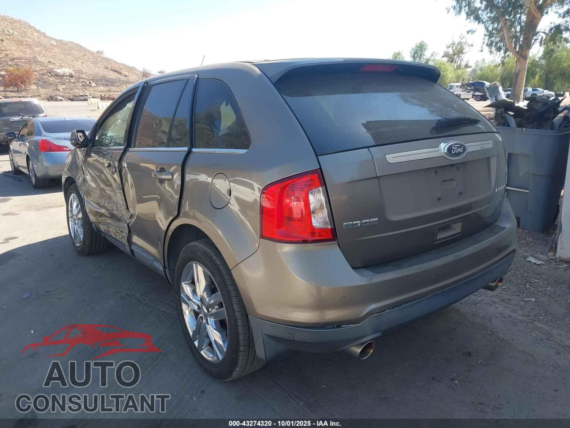 FORD EDGE 2013 - 2FMDK3KC9DBA07498