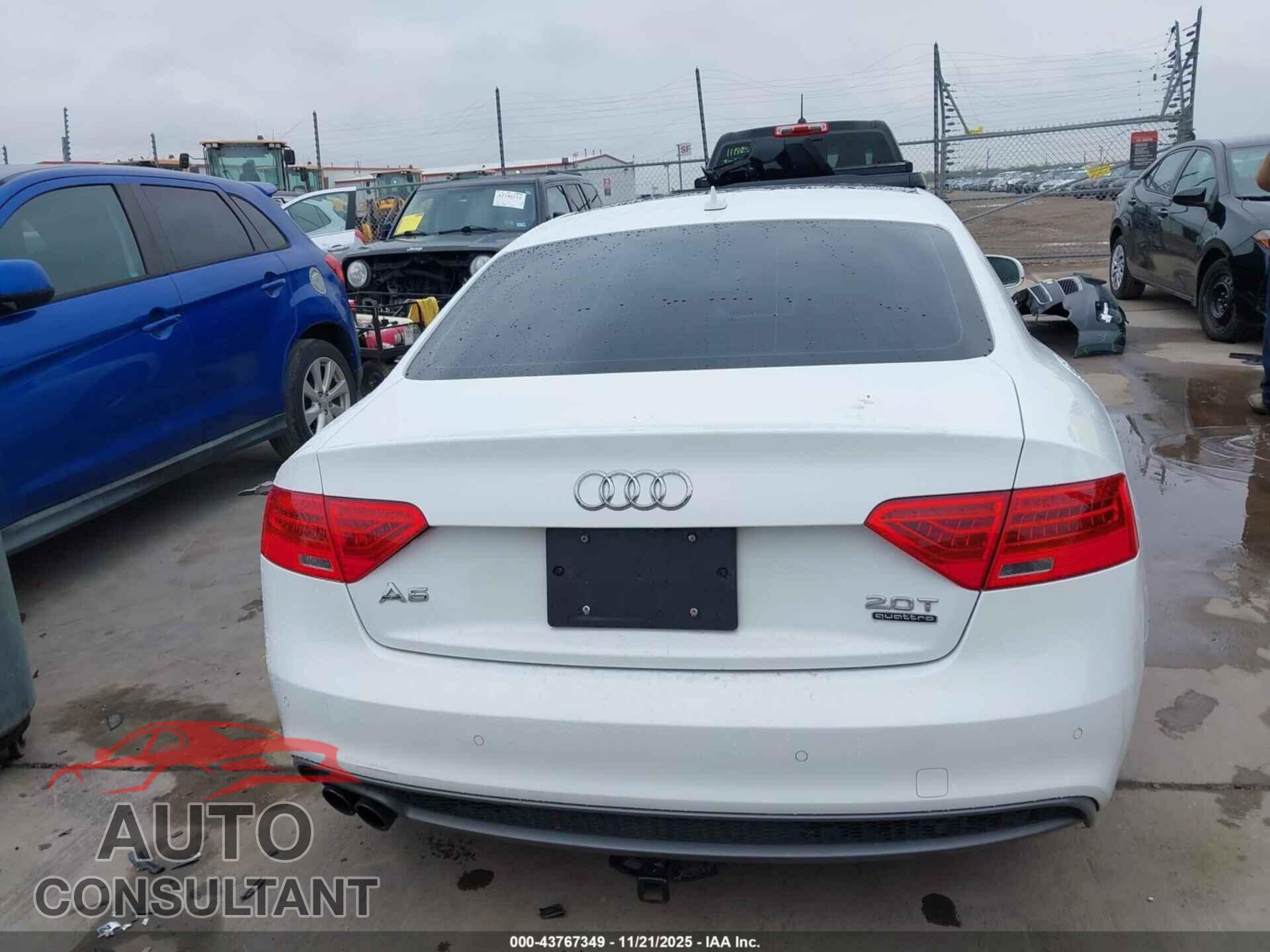 AUDI A5 2016 - WAUM2AFR2GA010621