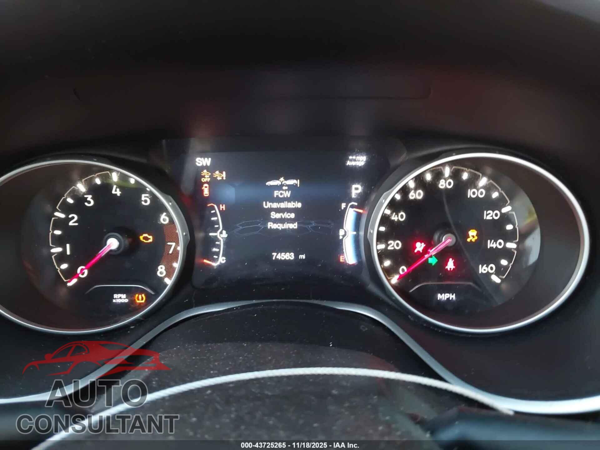 JEEP COMPASS 2018 - 3C4NJDCB7JT333632