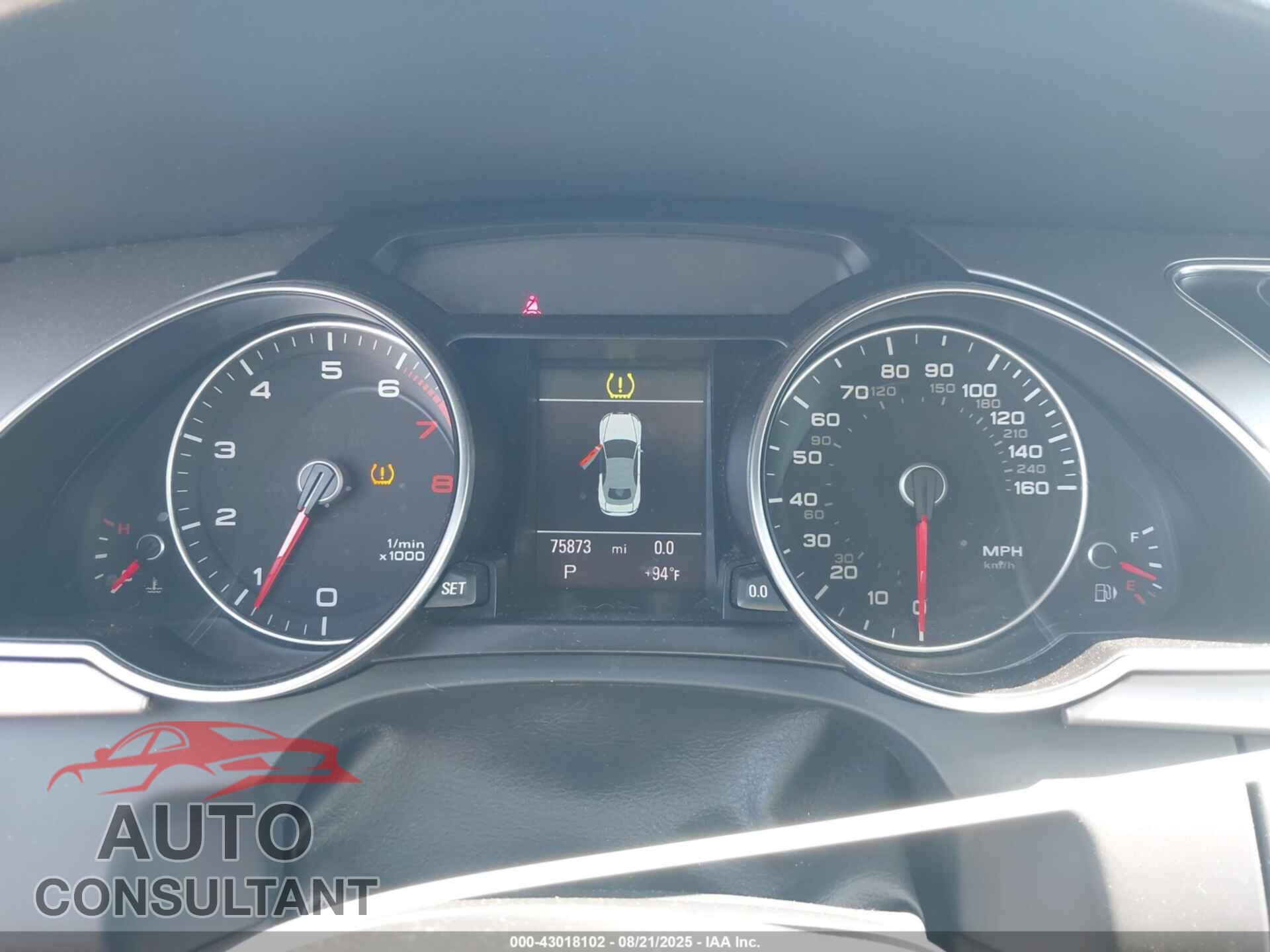 AUDI A5 2013 - WAULFAFH4DN003343