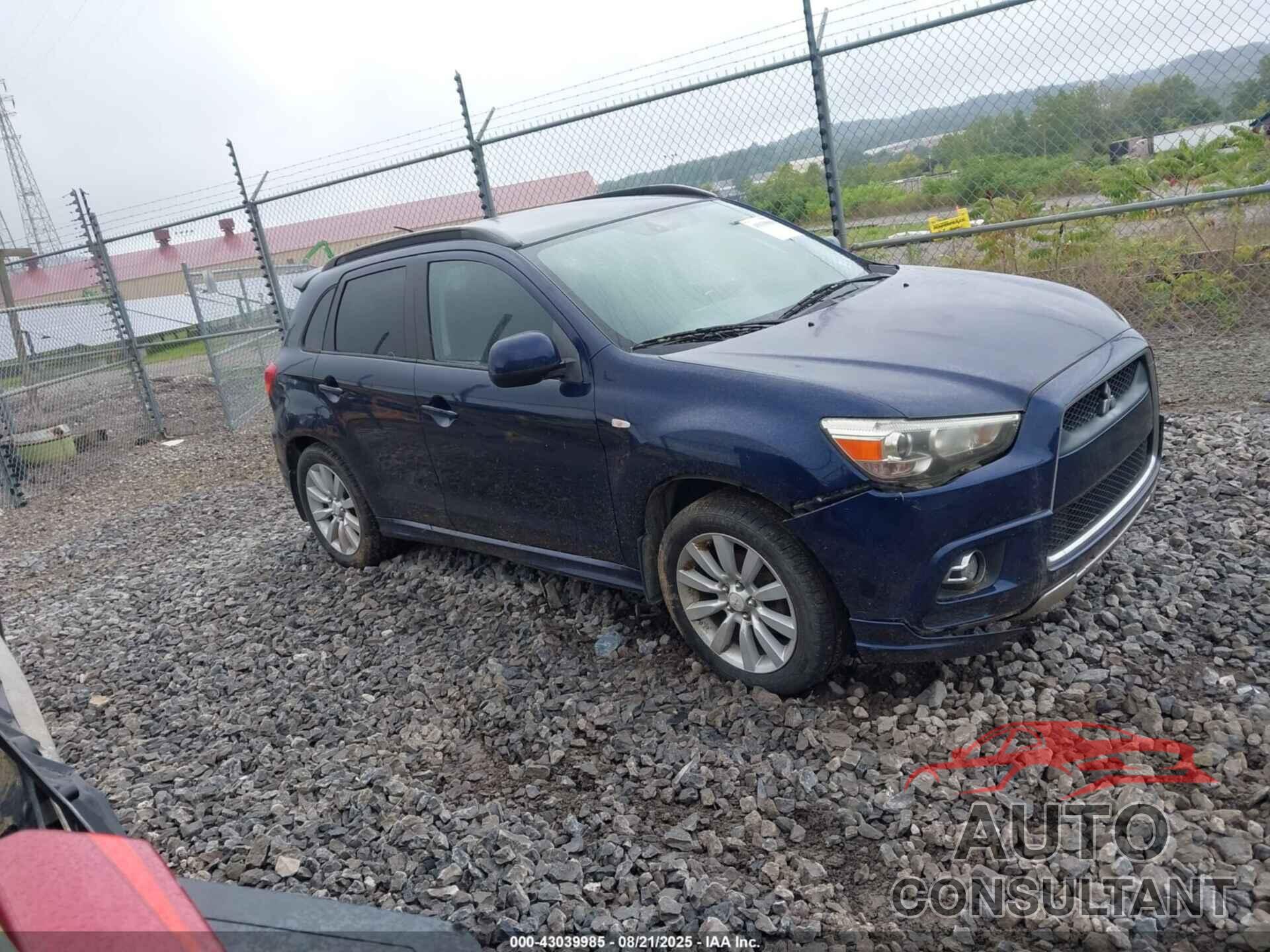 MITSUBISHI OUTLANDER SPORT 2011 - JA4AR4AUXBZ003712