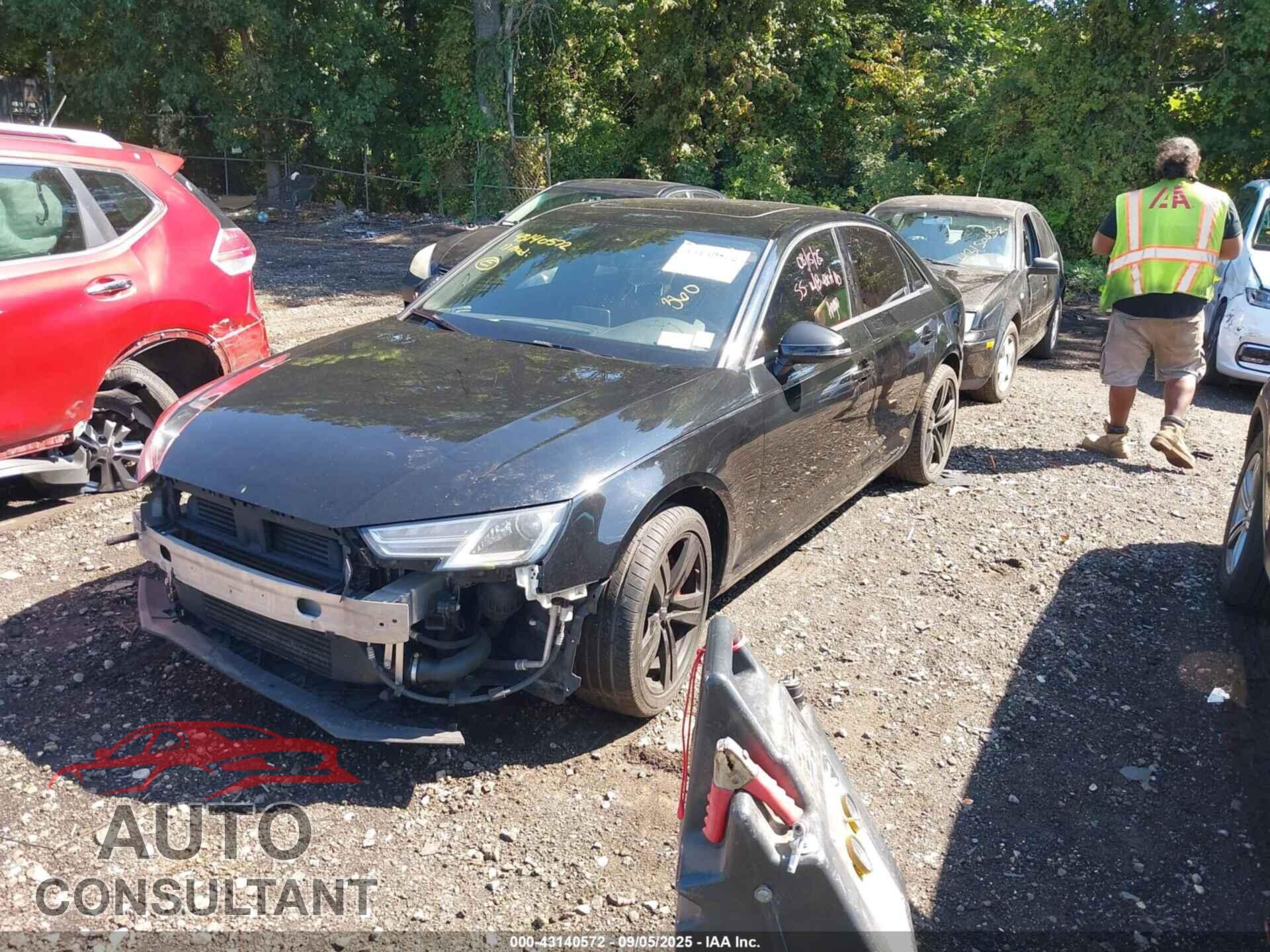 AUDI A4 2017 - WAUANAF44HN055326