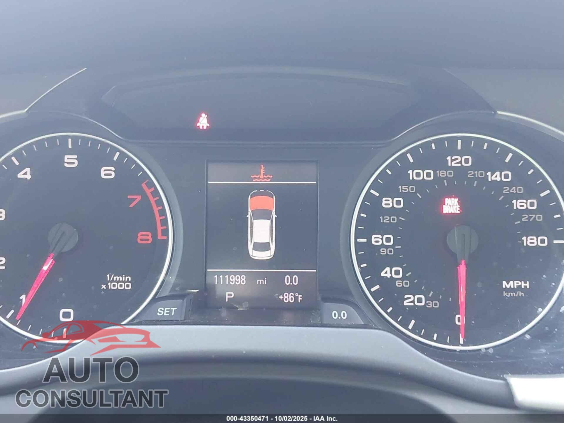 AUDI A4 2012 - WAUFFAFL3CA099294