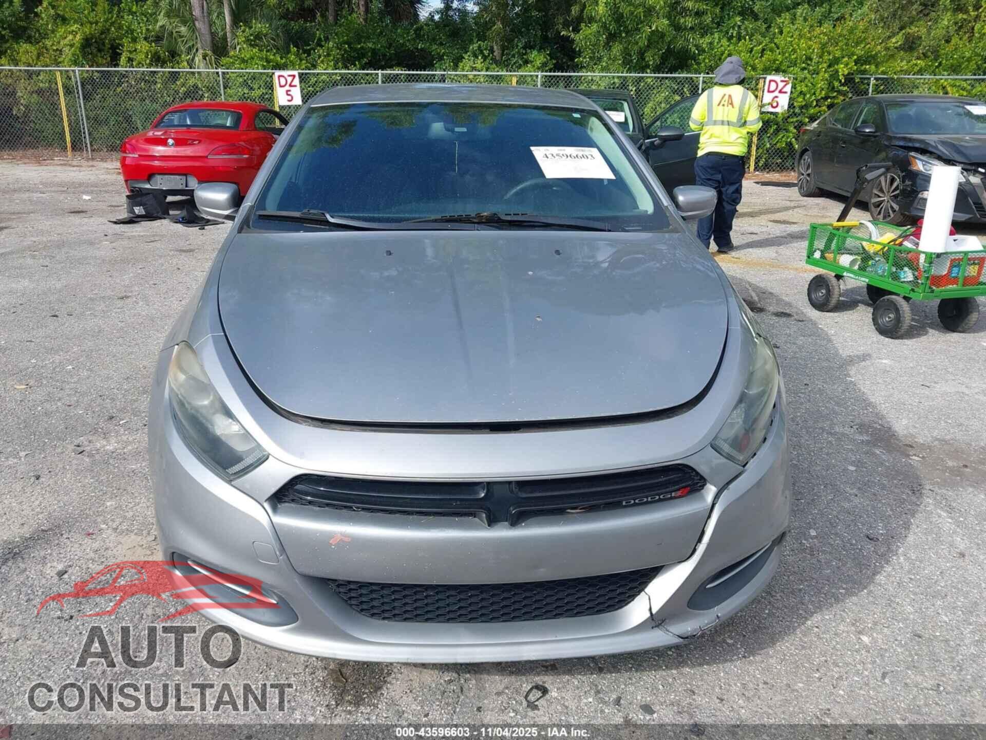 DODGE DART 2015 - 1C3CDFBB4FD238510