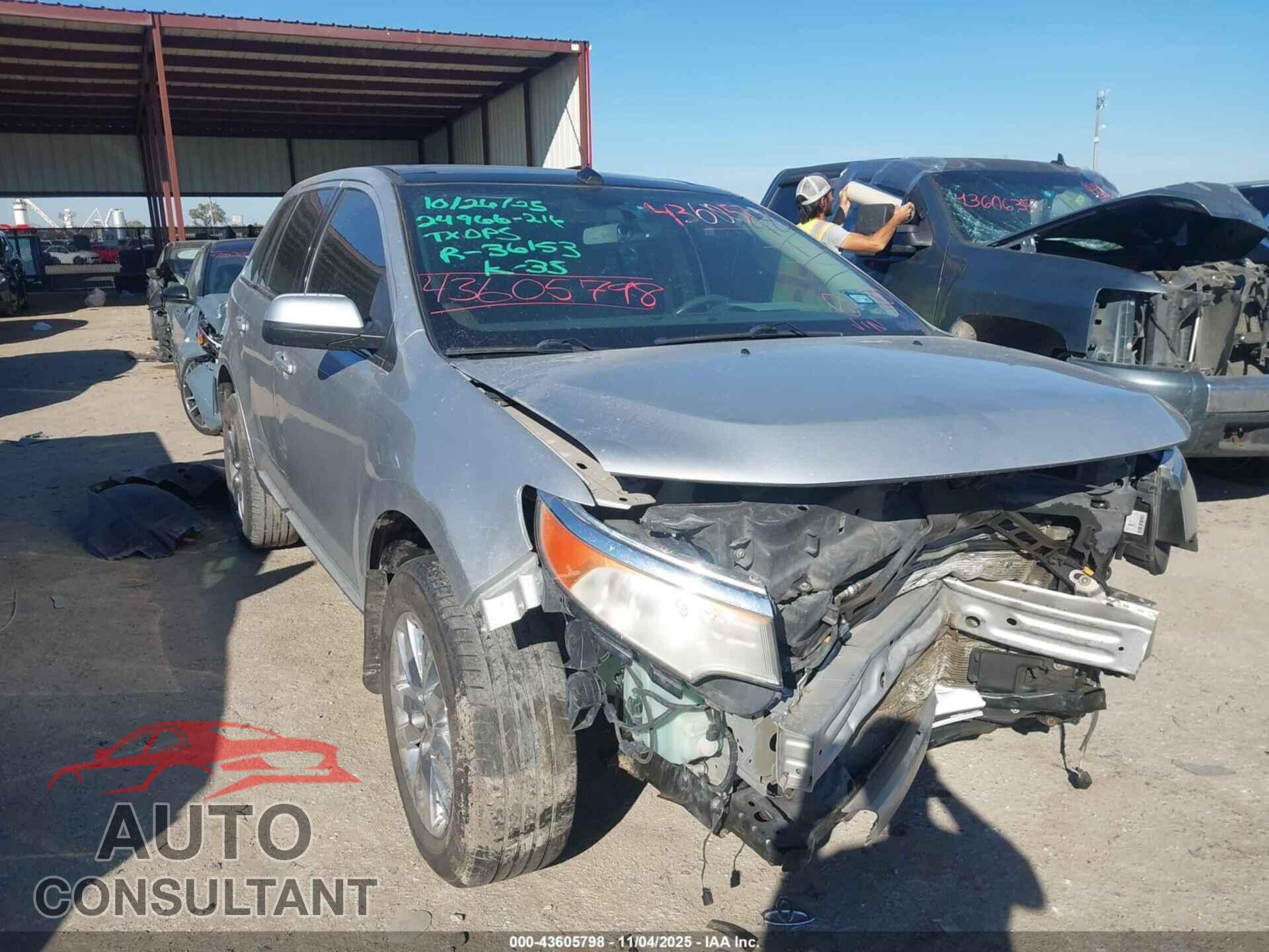 FORD EDGE 2011 - 2FMDK3KC1BBB54492