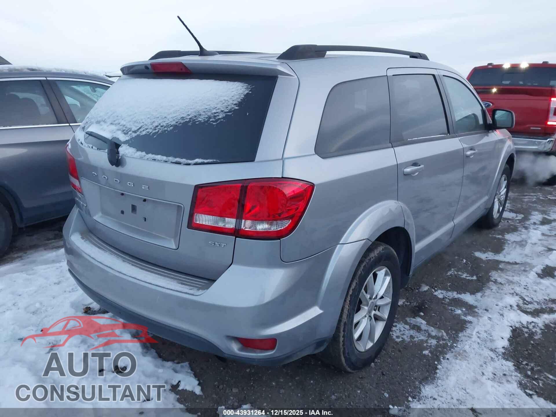 DODGE JOURNEY 2015 - 3C4PDCBB6FT709014