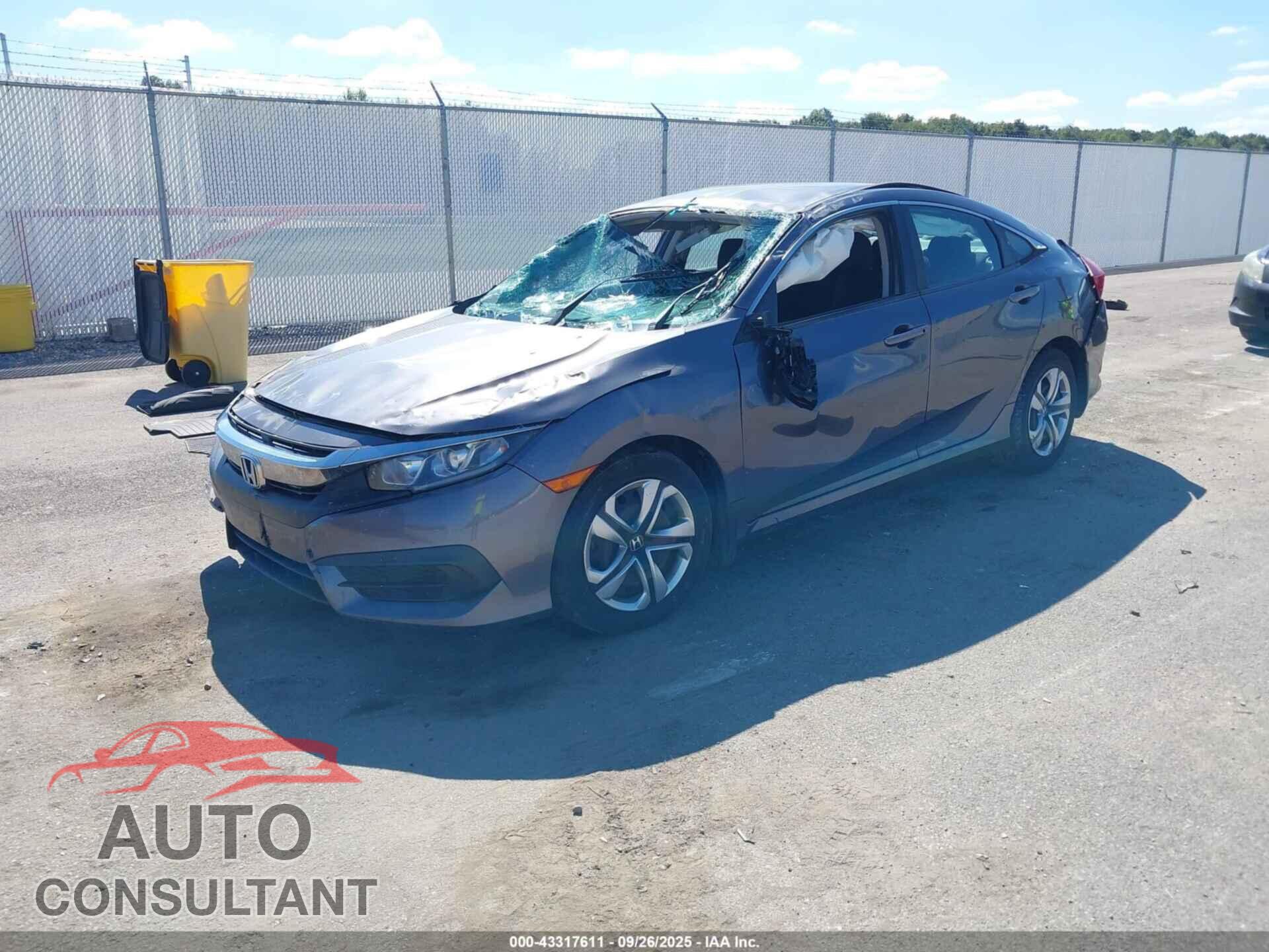 HONDA CIVIC 2017 - 19XFC2F54HE053710