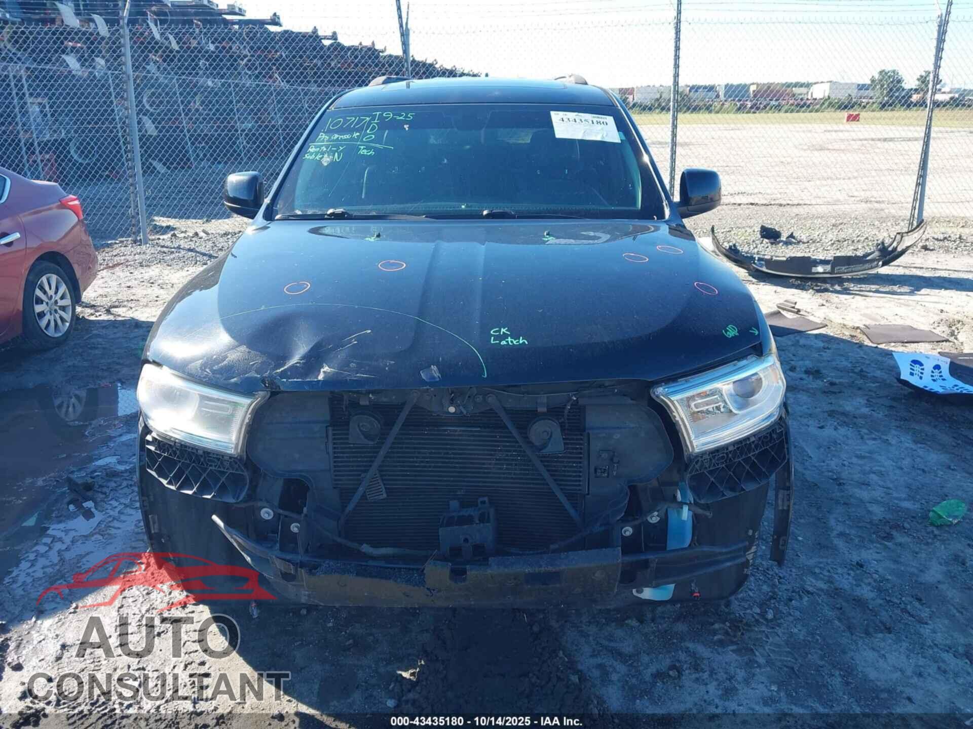 DODGE DURANGO 2017 - 1C4RDHAG9HC816883
