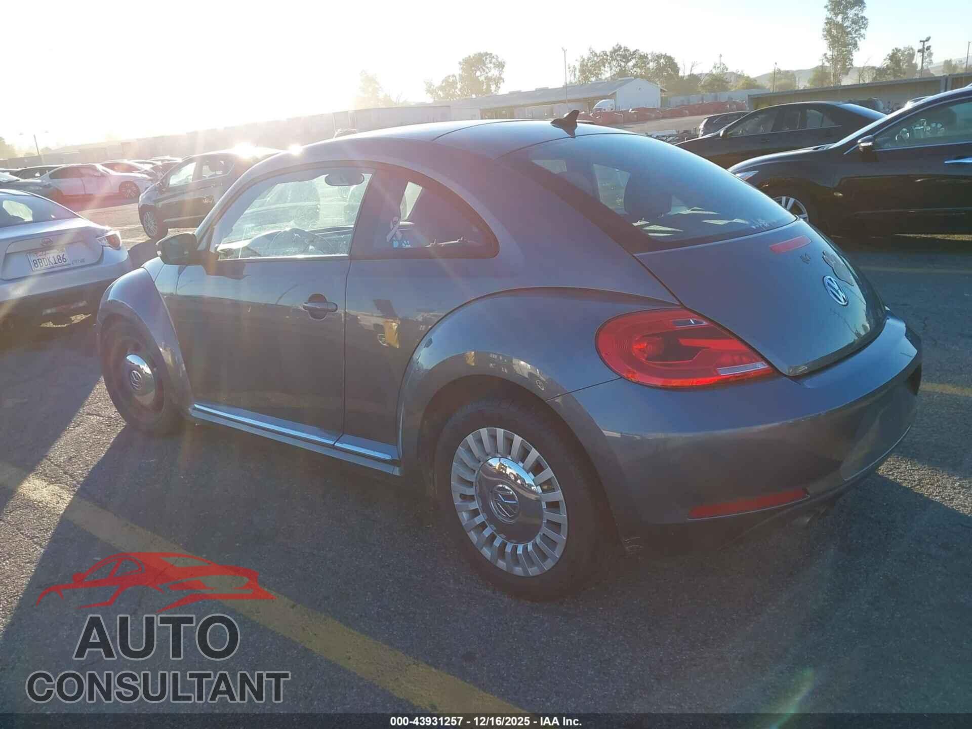 VOLKSWAGEN BEETLE 2014 - 3VWJP7AT4EM612866